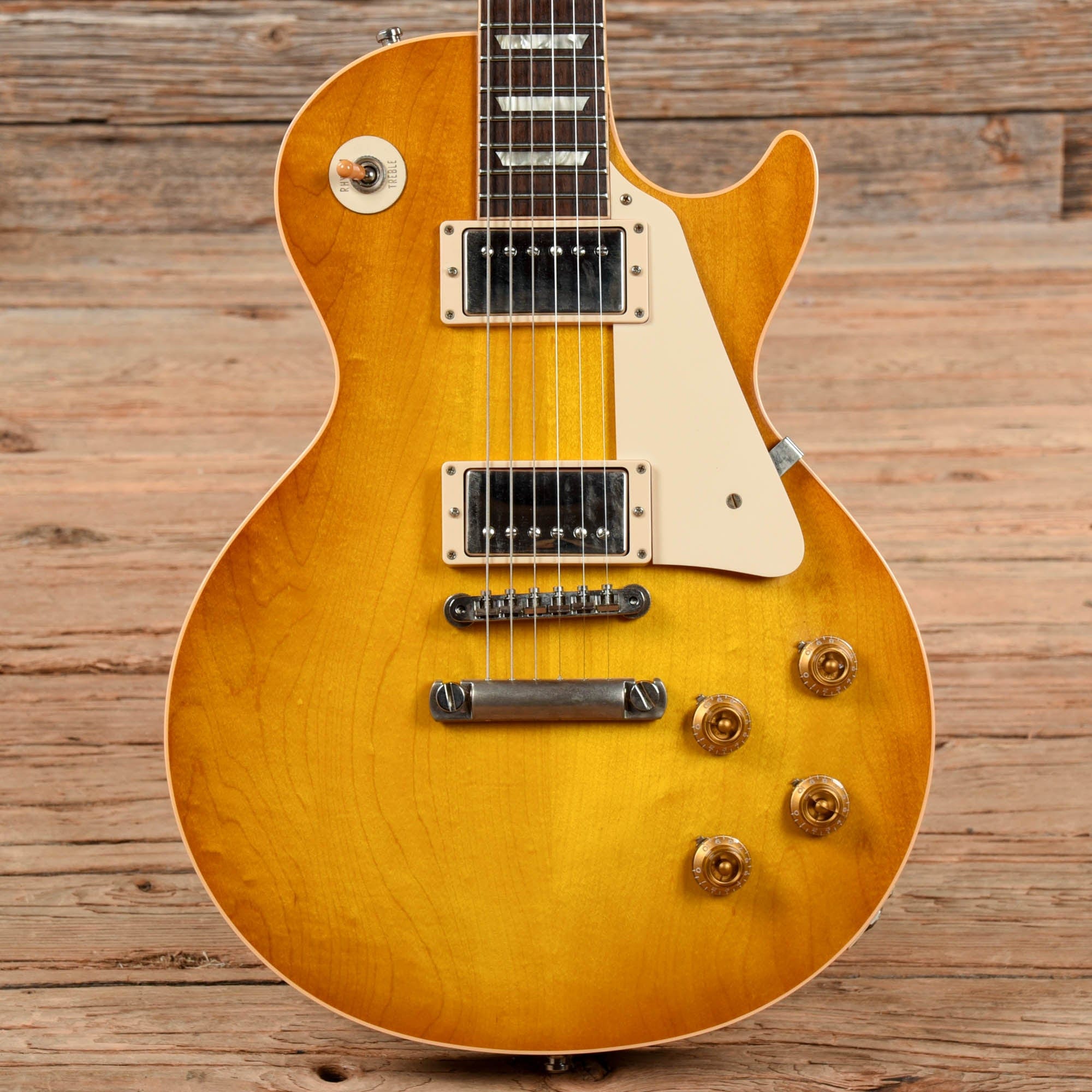 Gibson Custom '58 Les Paul Standard Reissue Sunburst 2009 Electric Guitars / Solid Body