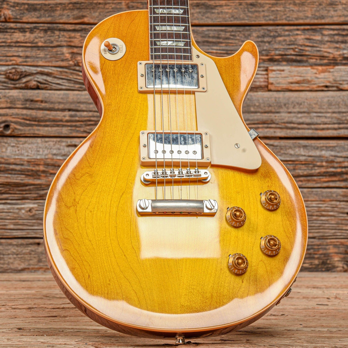 Gibson Custom '58 Les Paul Standard Reissue Sunburst 2009 Electric Guitars / Solid Body