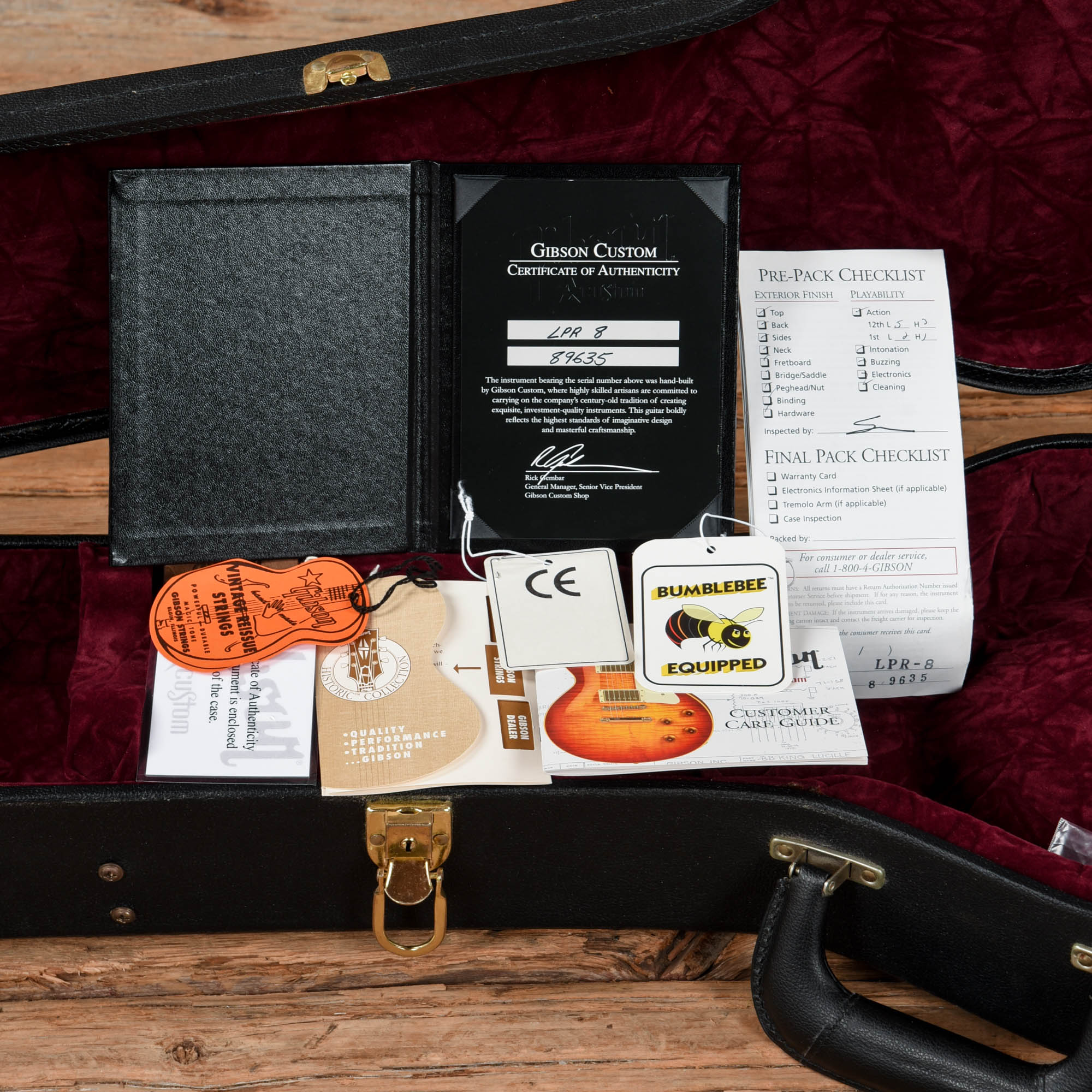 Gibson Custom '58 Les Paul Standard Reissue Sunburst 2009 Electric Guitars / Solid Body