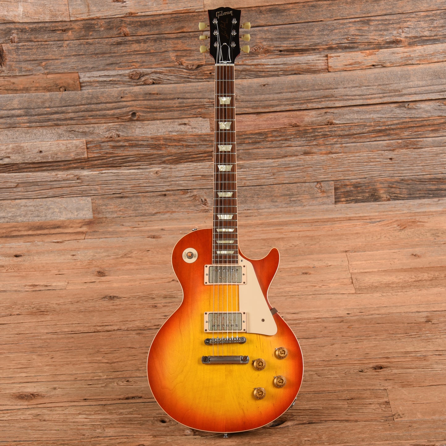 Gibson Custom '58 Les Paul Standard Reissue Sunburst 2012 Electric Guitars / Solid Body