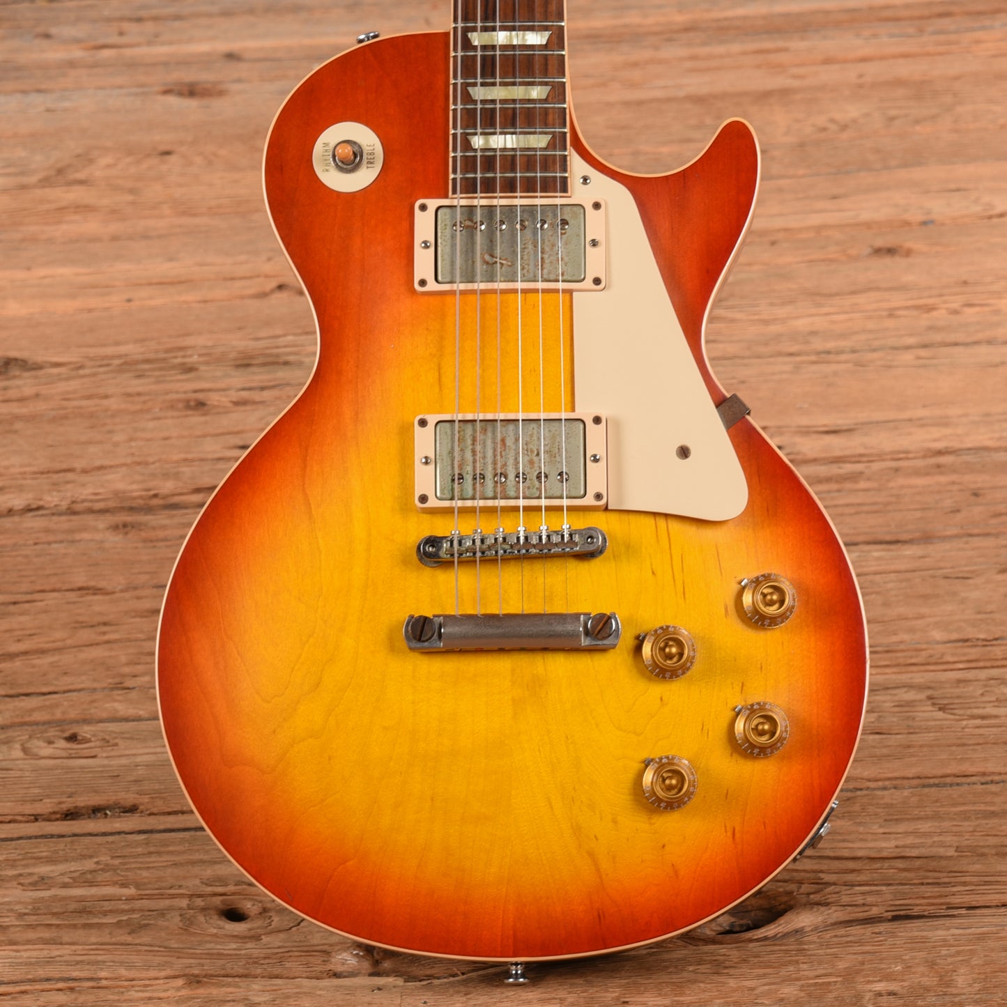 Gibson Custom '58 Les Paul Standard Reissue Sunburst 2012 Electric Guitars / Solid Body