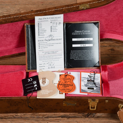 Gibson Custom '58 Les Paul Standard Reissue Sunburst 2021 Electric Guitars / Solid Body