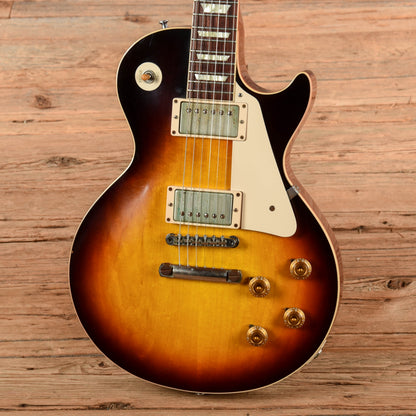 Gibson Custom '58 Les Paul Standard Reissue Tobacco Sunburst 2023 Electric Guitars / Solid Body