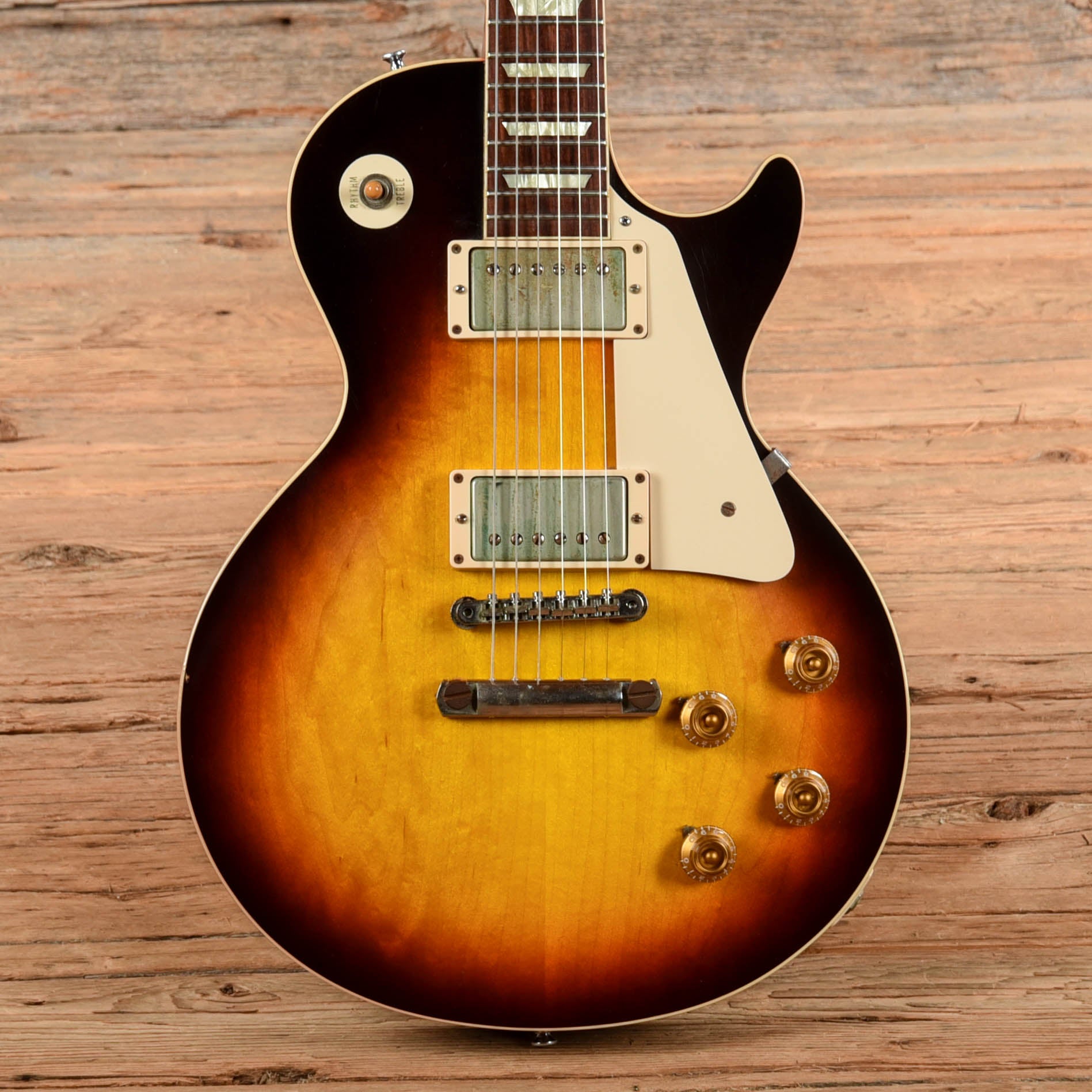 Gibson Custom '58 Les Paul Standard Reissue Tobacco Sunburst 2023 Electric Guitars / Solid Body