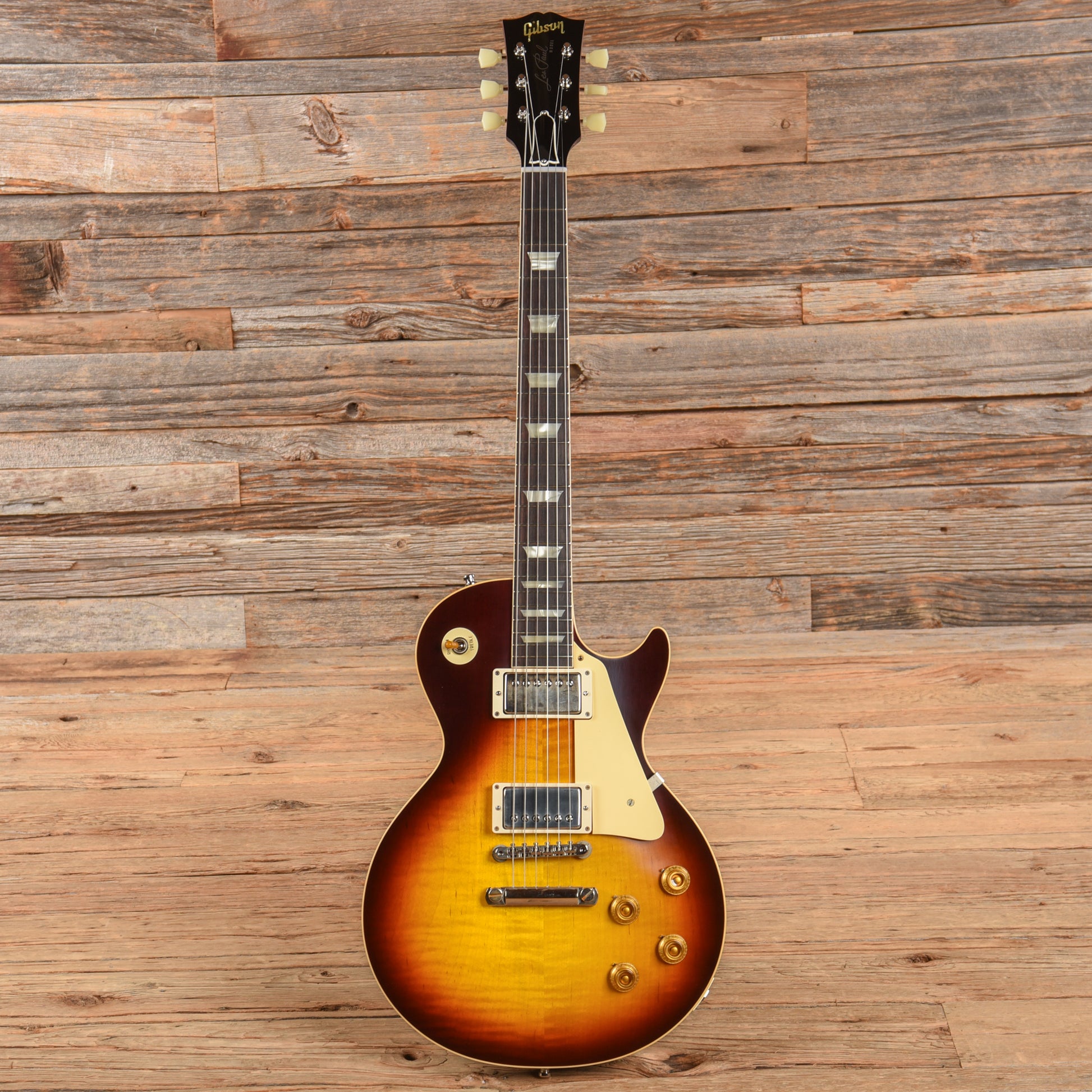 Gibson Custom '58 Les Paul Standard Reissue VOS Sunburst 2024 Electric Guitars / Solid Body