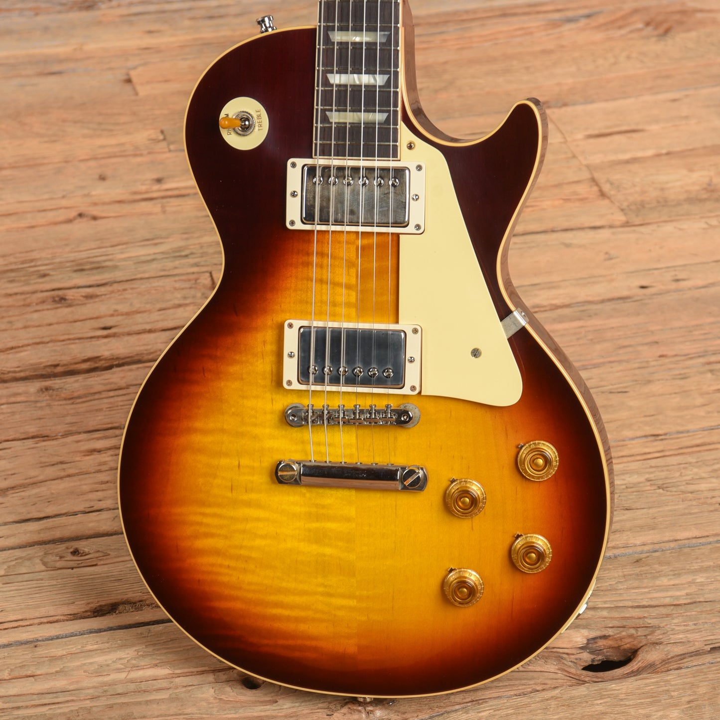 Gibson Custom '58 Les Paul Standard Reissue VOS Sunburst 2024 Electric Guitars / Solid Body