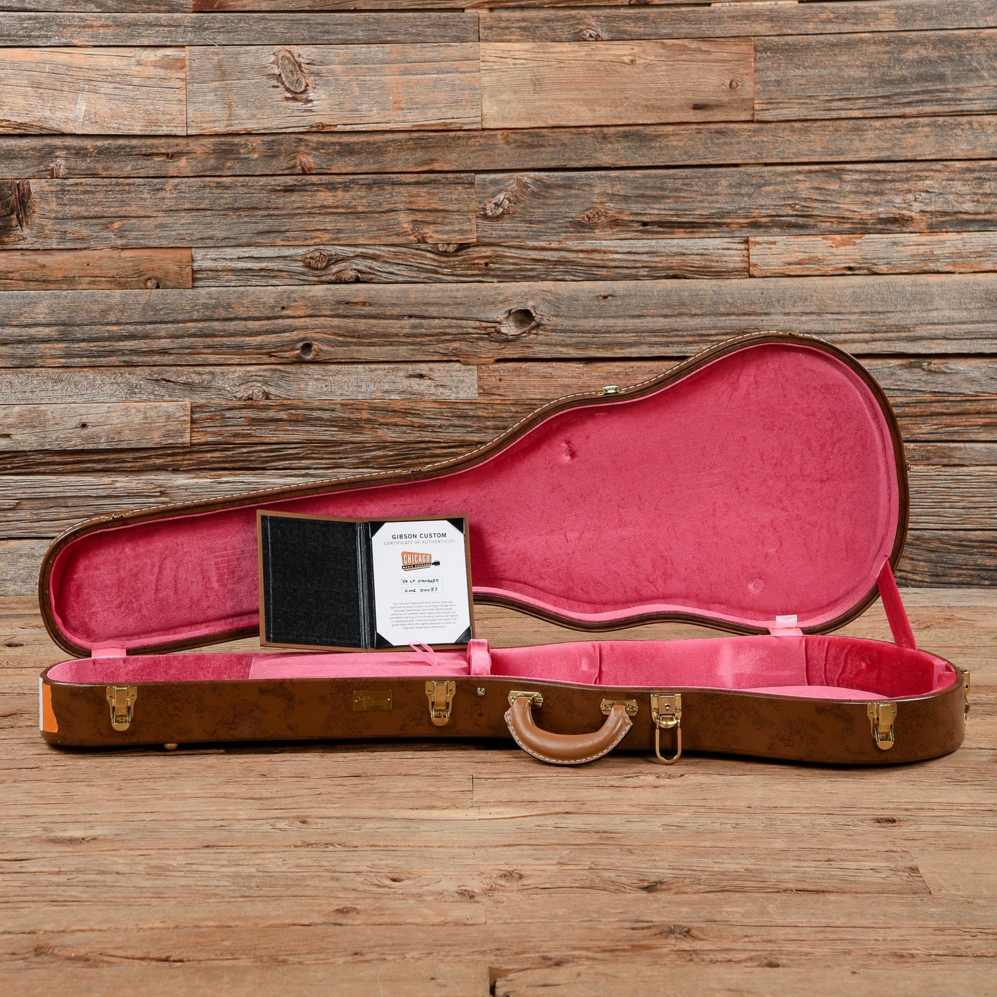 Gibson Custom '59 Les Paul Standard "CME Spec" w/59 Carmelita Neck Royal Tea Burst 2020 Electric Guitars / Solid Body