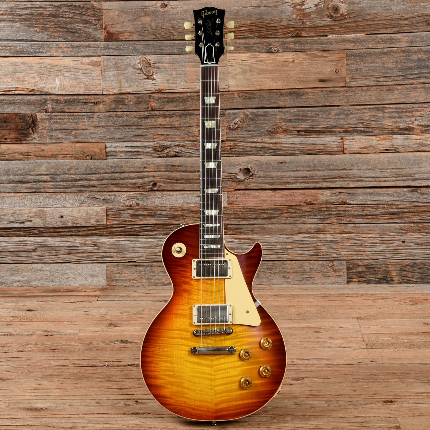 Gibson Custom '59 Les Paul Standard "CME Spec" w/59 Carmelita Neck Slow Iced Tea Fade VOS 2022 Electric Guitars / Solid Body
