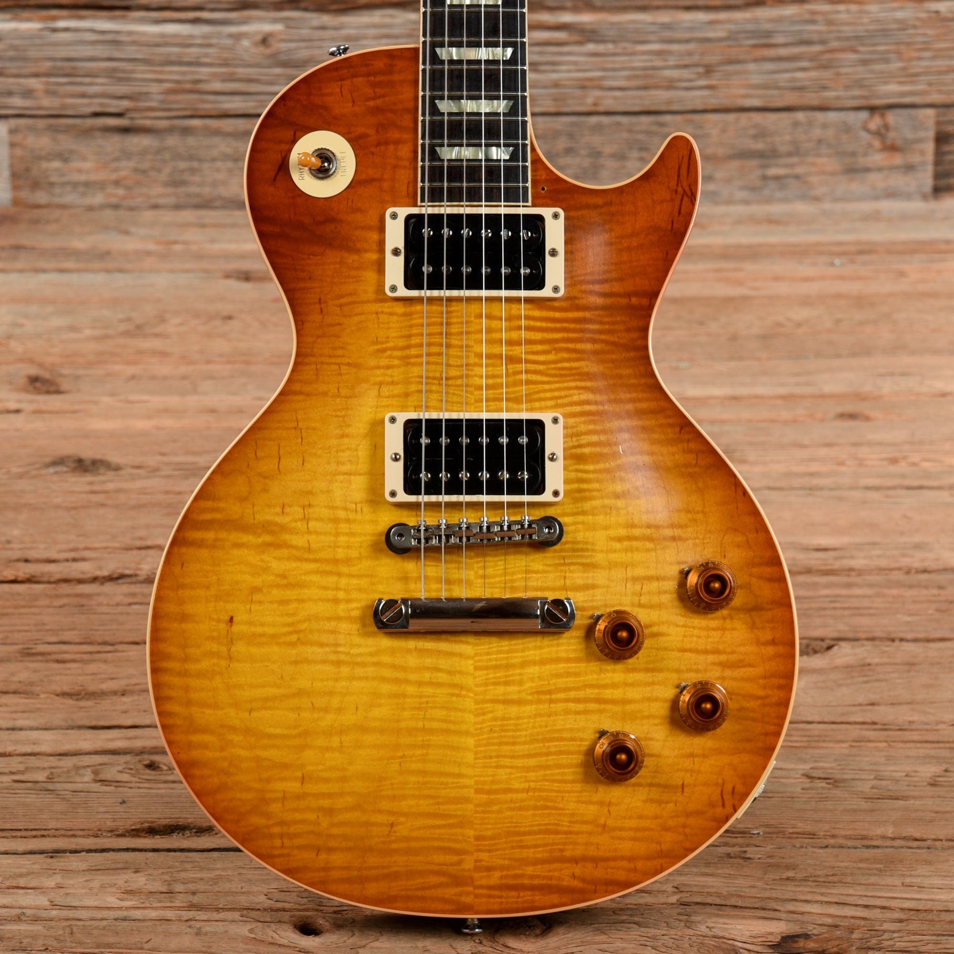 Gibson Custom '59 Les Paul Standard "CME Spec" w/60 V2 Neck Slow Iced Tea Fade VOS 2022 Electric Guitars / Solid Body