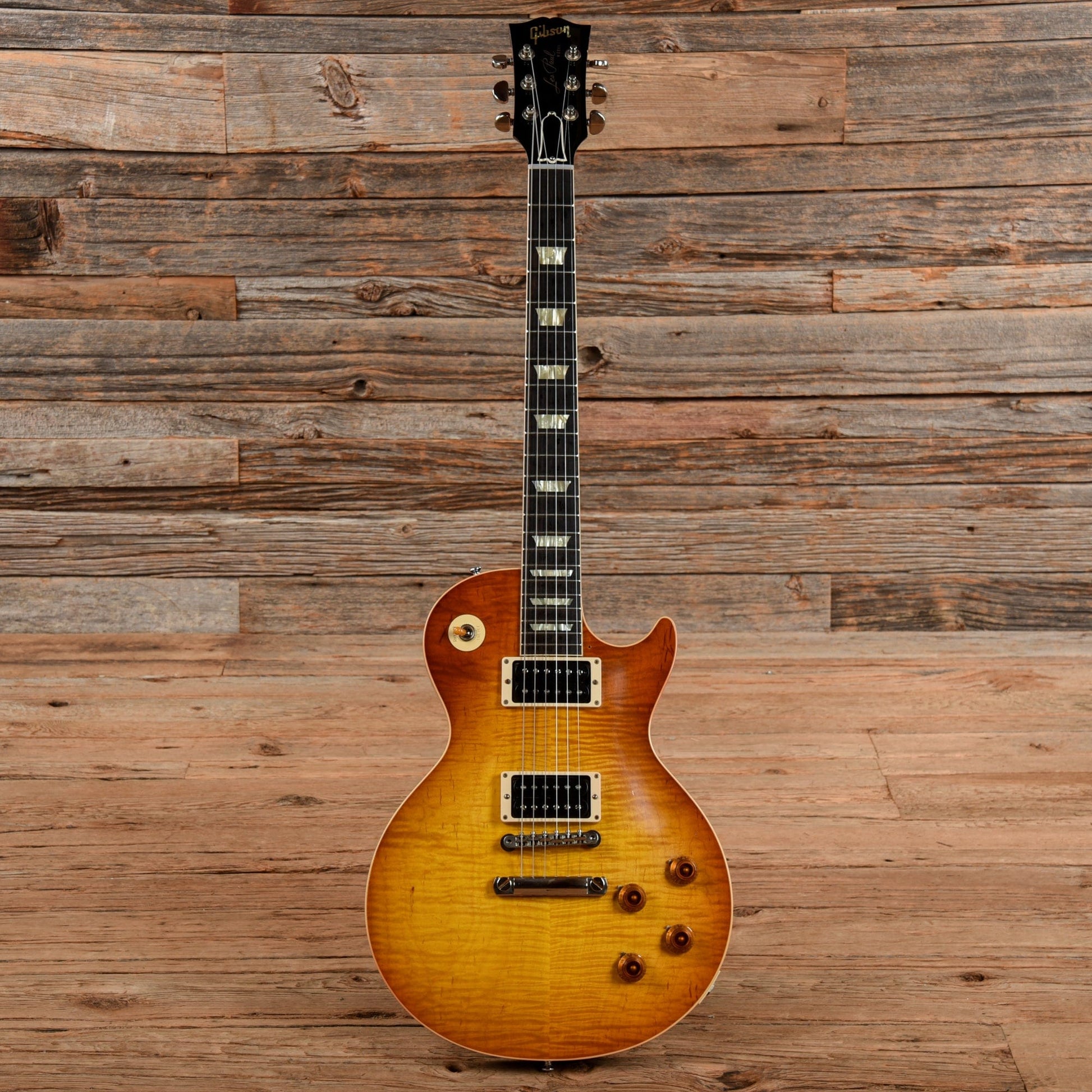 Gibson Custom '59 Les Paul Standard "CME Spec" w/60 V2 Neck Slow Iced Tea Fade VOS 2022 Electric Guitars / Solid Body