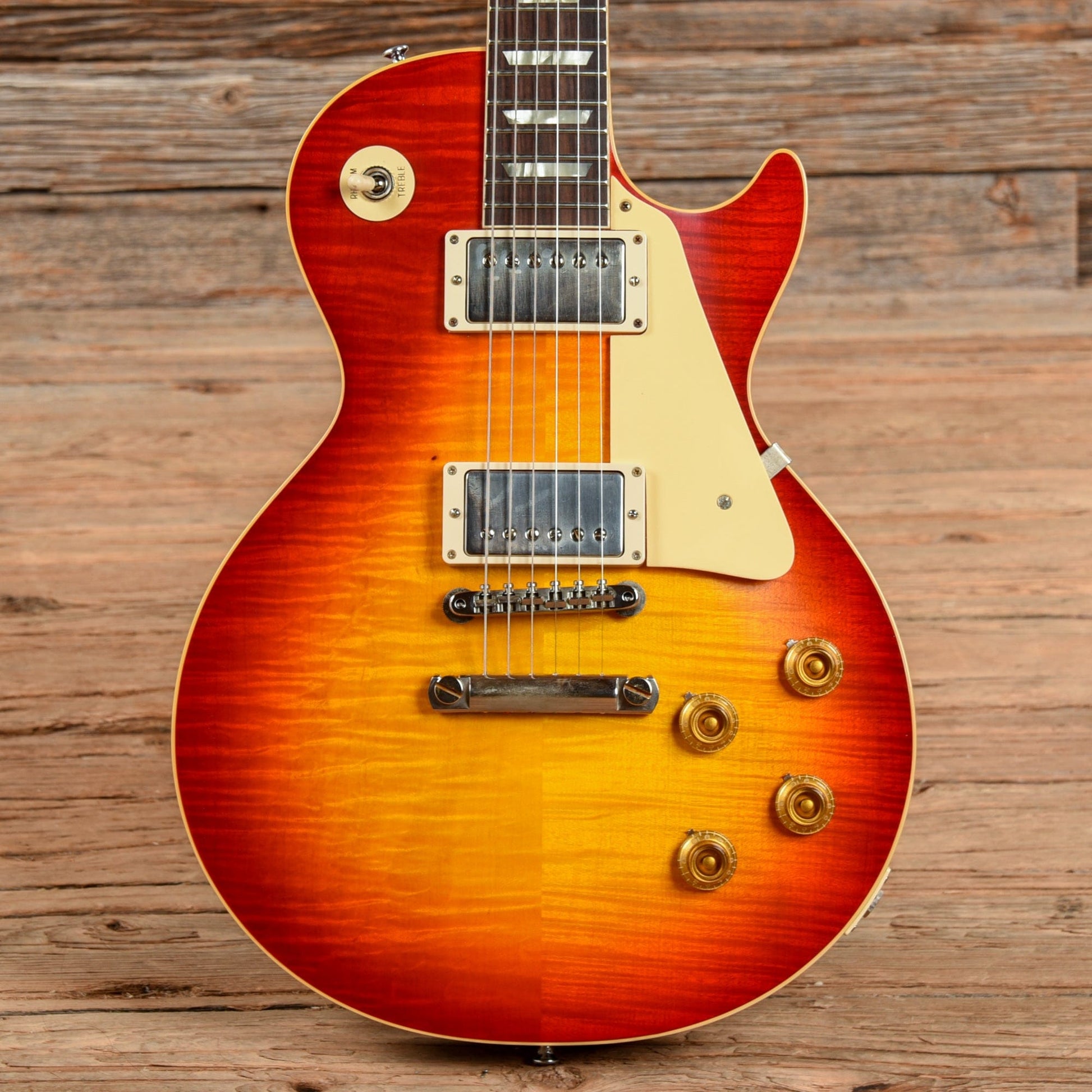 Gibson Custom '59 Les Paul Standard Reissue Cherry Sunburst 2023 Electric Guitars / Solid Body
