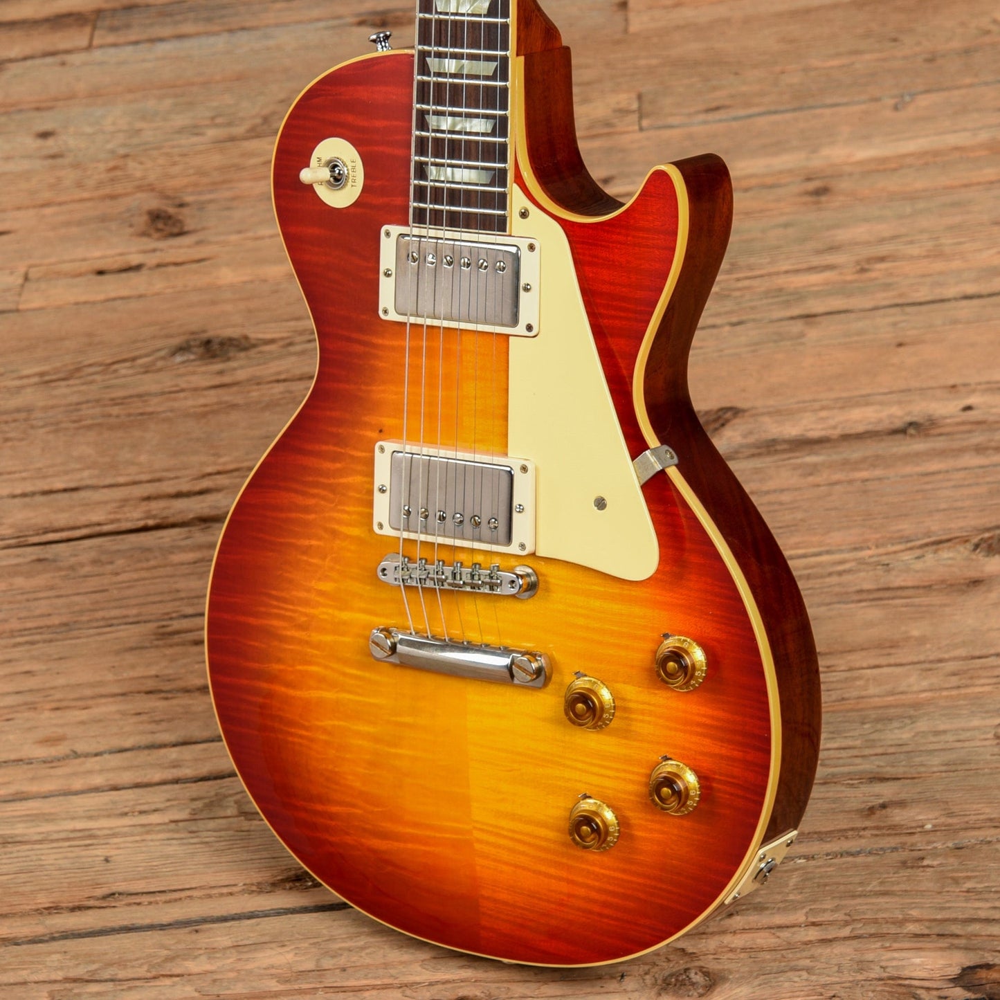 Gibson Custom '59 Les Paul Standard Reissue Cherry Sunburst 2023 Electric Guitars / Solid Body