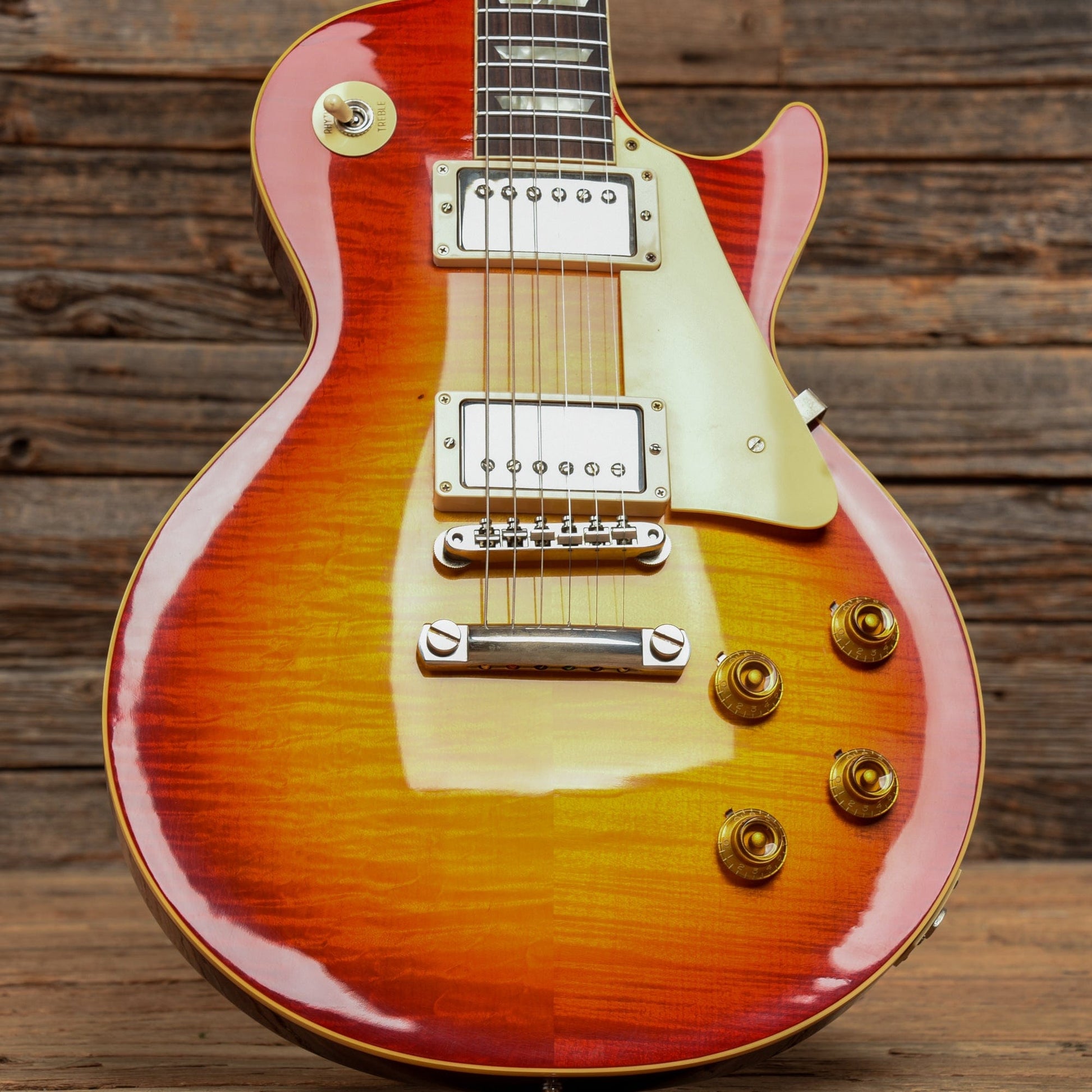 Gibson Custom '59 Les Paul Standard Reissue Cherry Sunburst 2023 Electric Guitars / Solid Body