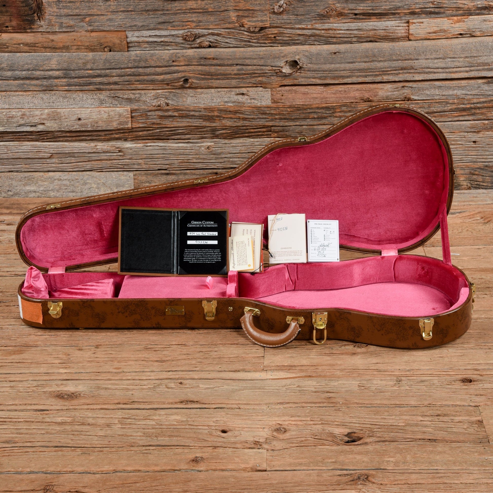 Gibson Custom '59 Les Paul Standard Reissue Cherry Sunburst 2023 Electric Guitars / Solid Body