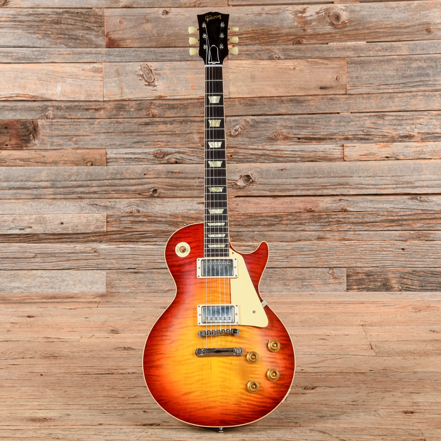 Gibson Custom '59 Les Paul Standard Reissue Cherry Sunburst 2024 Electric Guitars / Solid Body