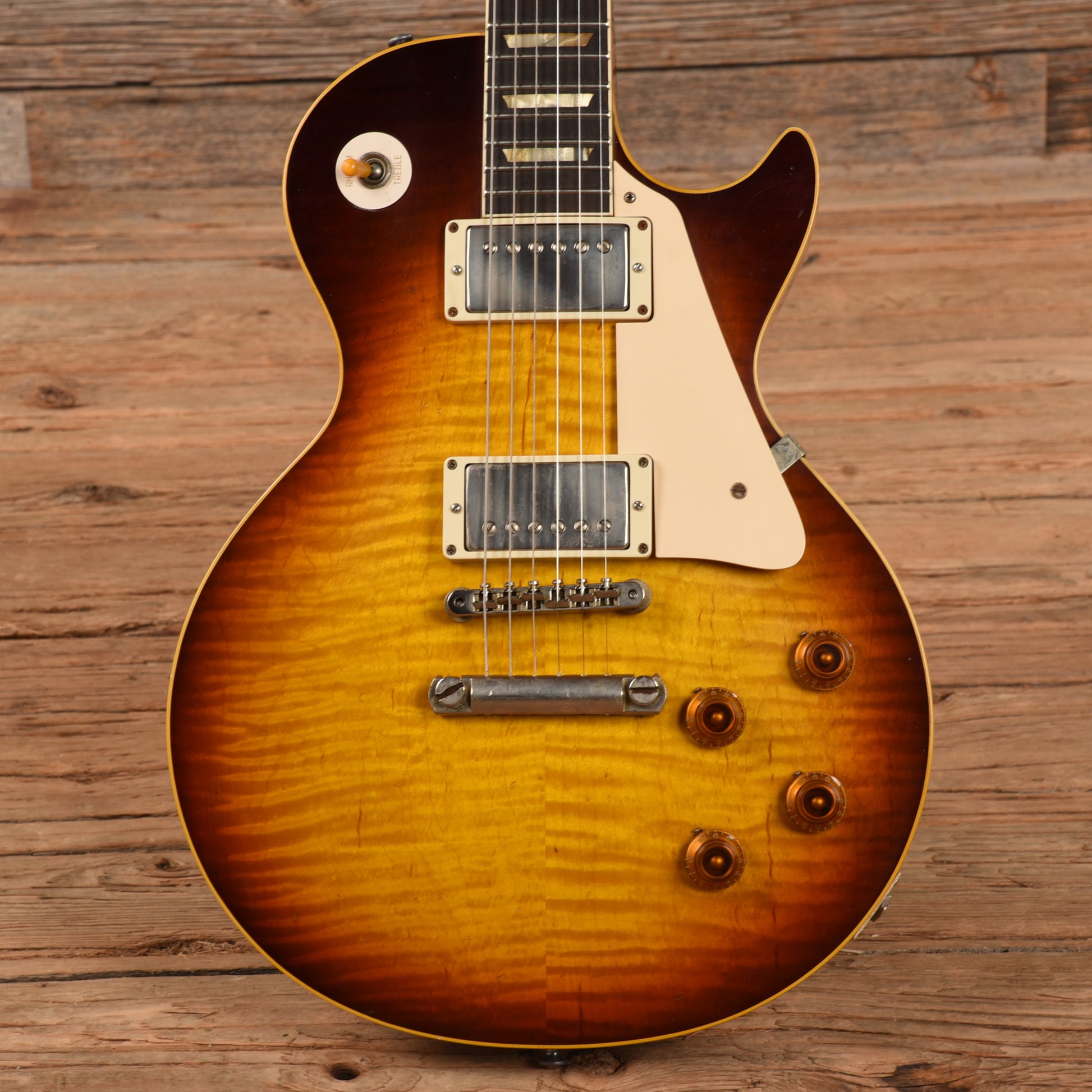 Gibson Custom '59 Les Paul Standard Reissue Historic Makeovers Deluxe Package Sunburst 2013 Electric Guitars / Solid Body