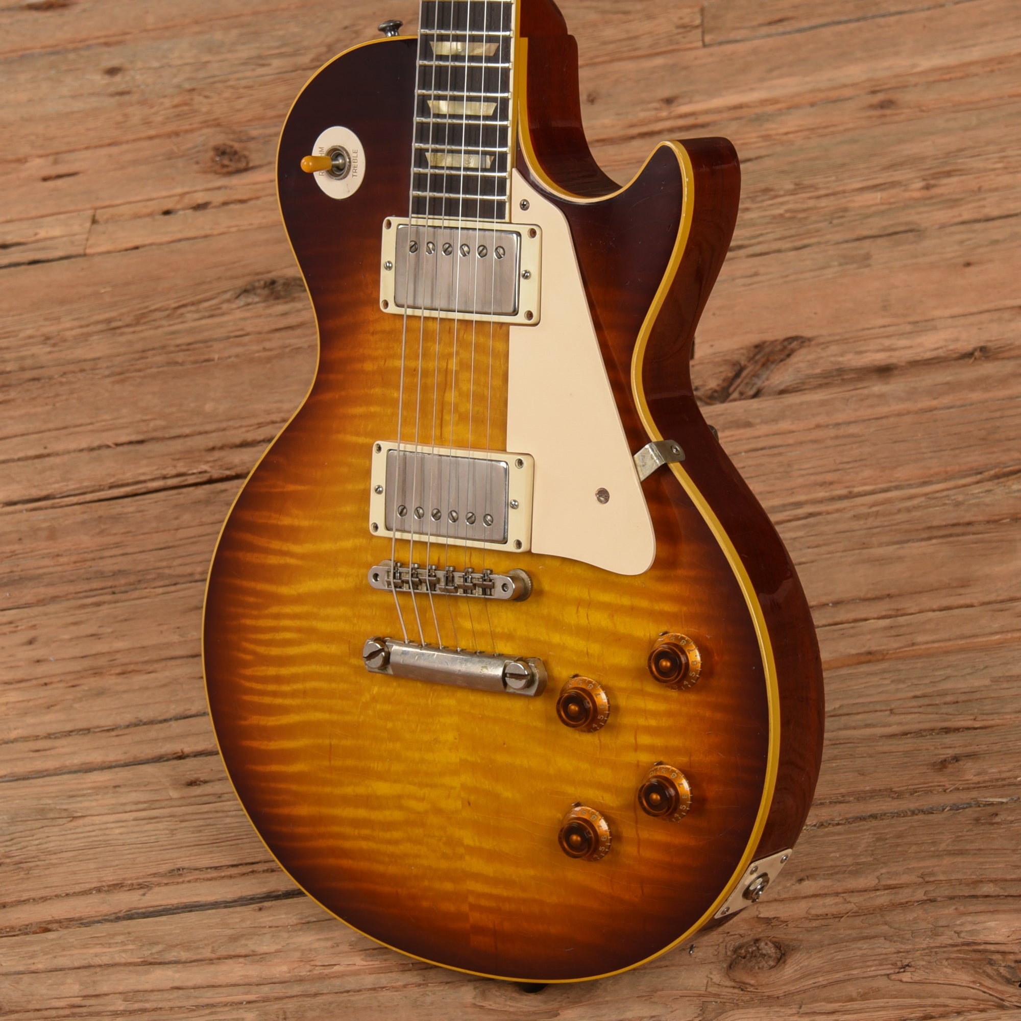 Gibson Custom '59 Les Paul Standard Reissue Historic Makeovers Deluxe Package Sunburst 2013 Electric Guitars / Solid Body