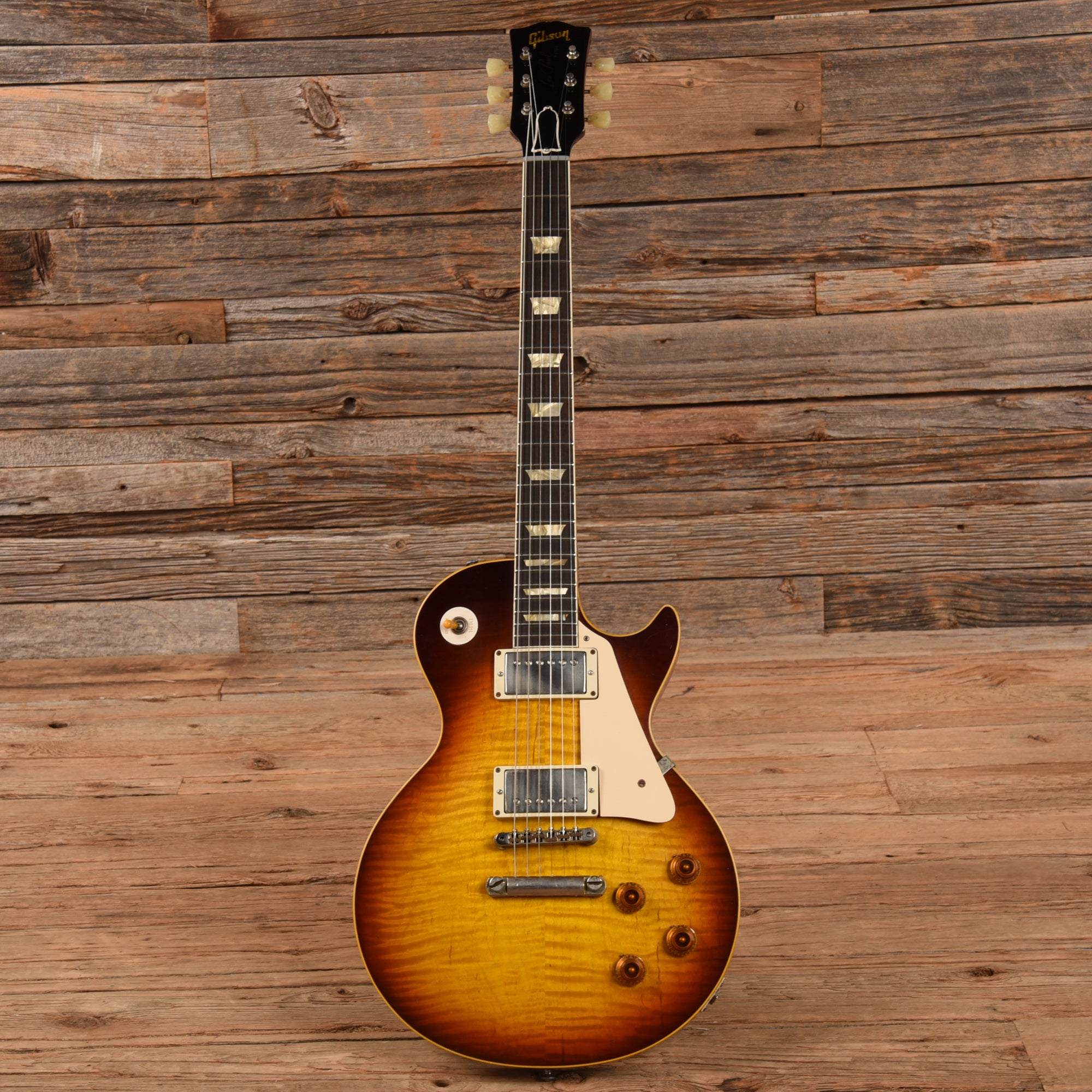 Gibson Custom '59 Les Paul Standard Reissue Historic Makeovers Deluxe Package Sunburst 2013 Electric Guitars / Solid Body
