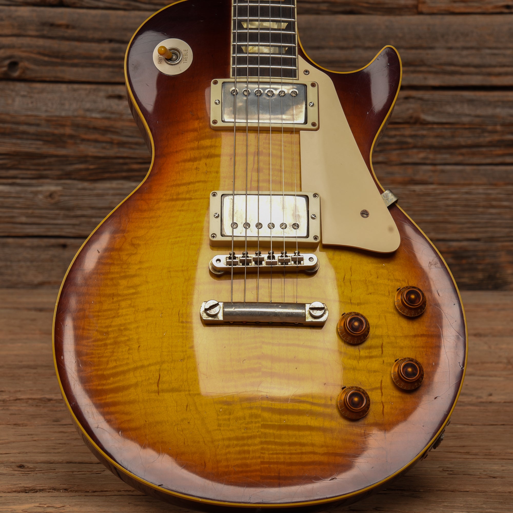 Gibson Custom '59 Les Paul Standard Reissue Historic Makeovers Deluxe Package Sunburst 2013 Electric Guitars / Solid Body