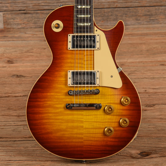 Gibson Custom 59 Les Paul Standard Reissue VOS Sunrise Tea Burst 2021 Electric Guitars / Solid Body