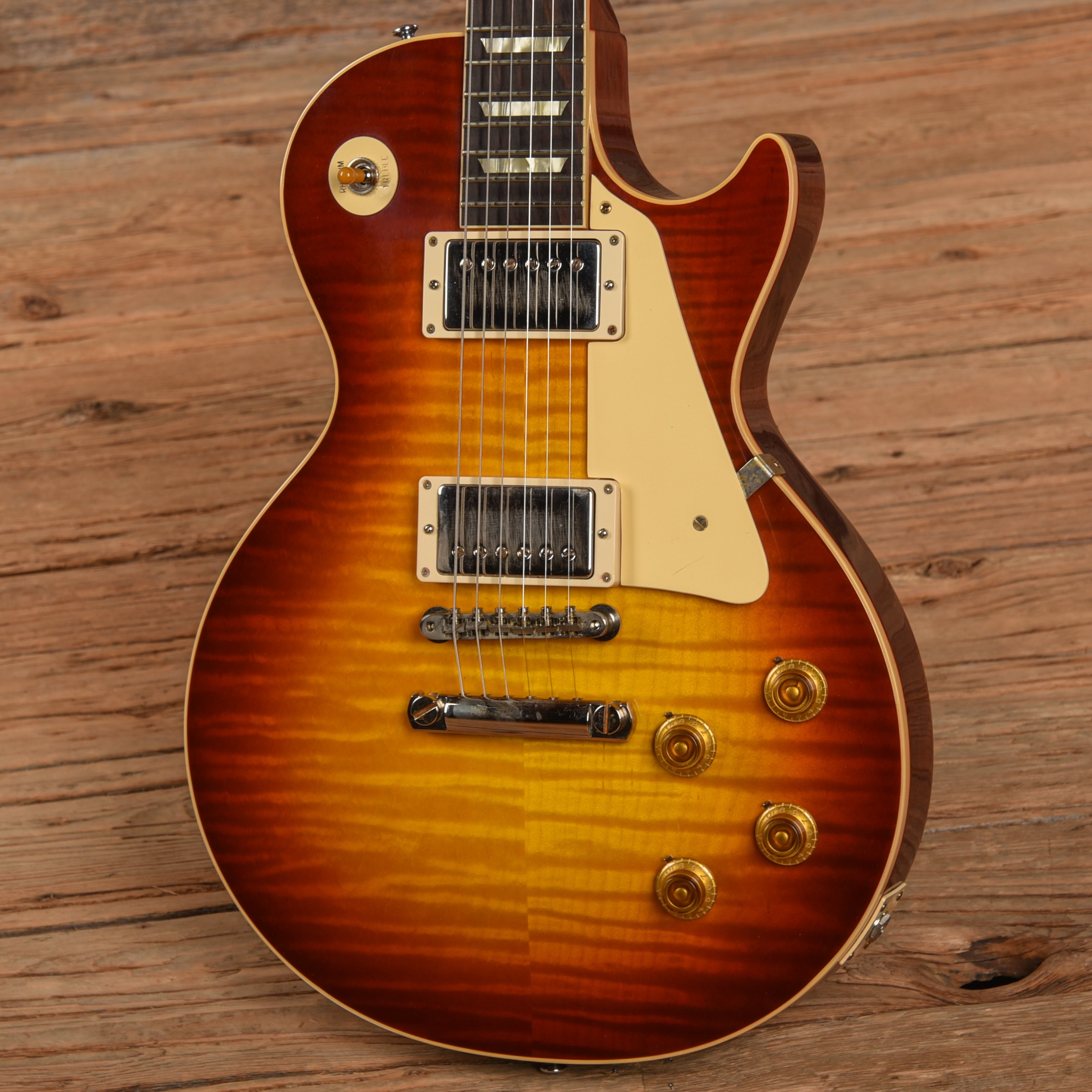 Gibson Custom 59 Les Paul Standard Reissue VOS Sunrise Tea Burst 2021 Electric Guitars / Solid Body