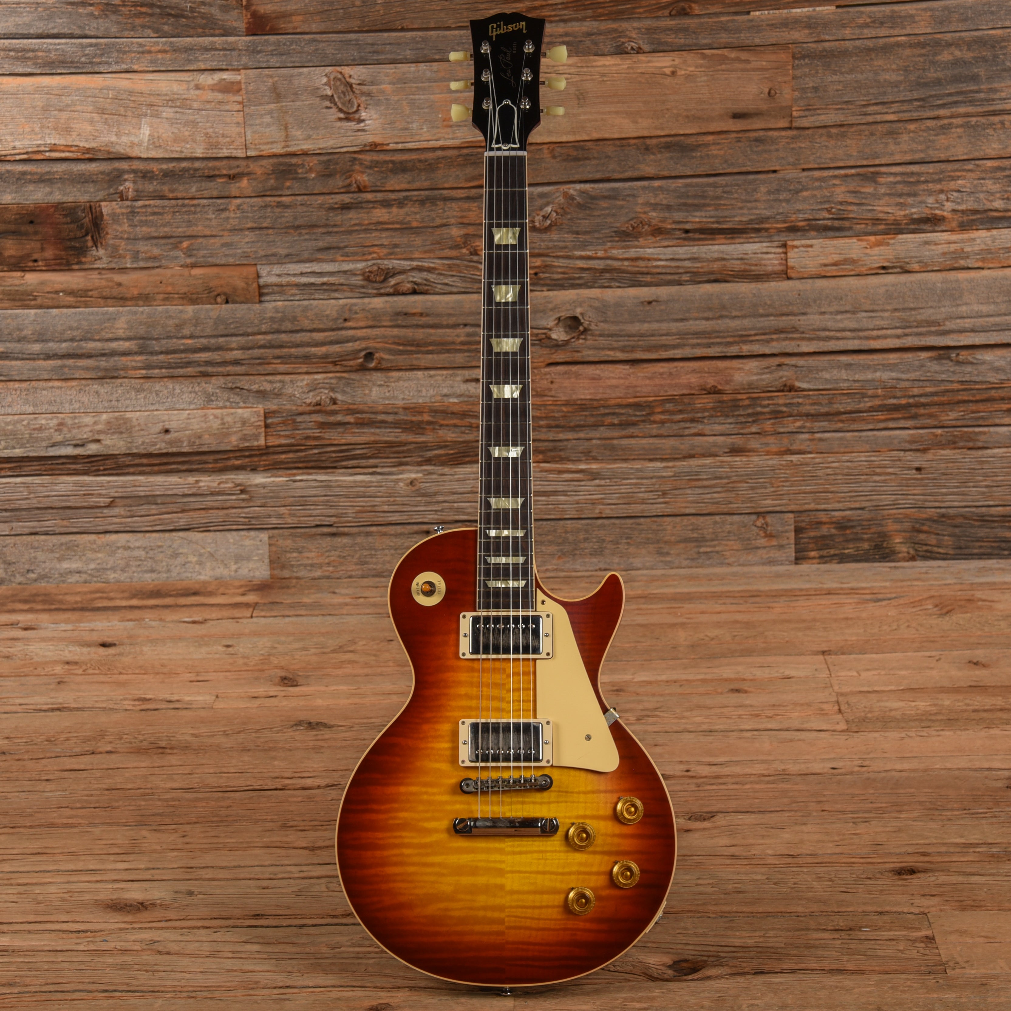 Gibson Custom 59 Les Paul Standard Reissue VOS Sunrise Tea Burst 2021 Electric Guitars / Solid Body