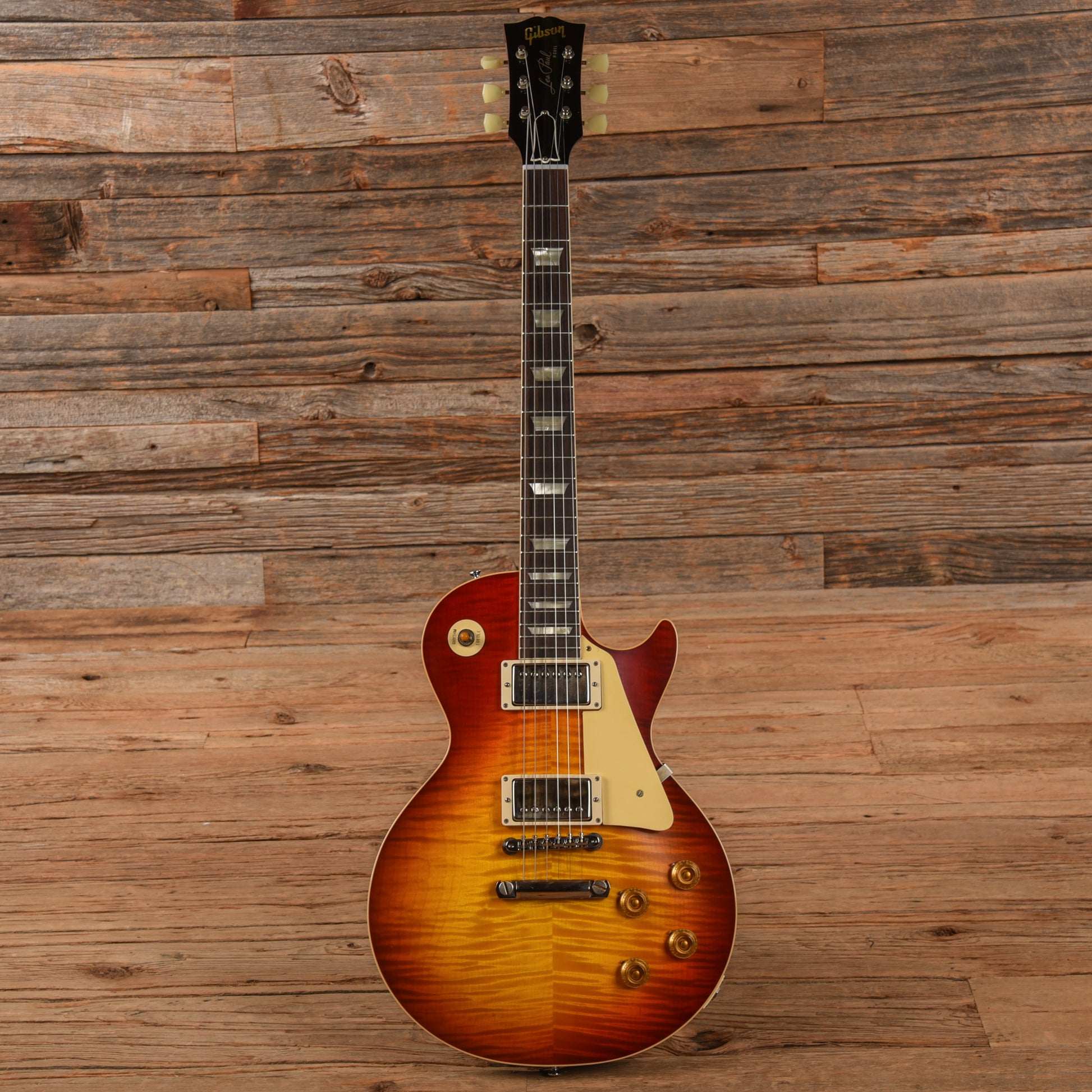 Gibson Custom '59 Les Paul Standard Reissue w/'59 Carmelita Neck VOS Red Sky Fade 2024 Electric Guitars / Solid Body