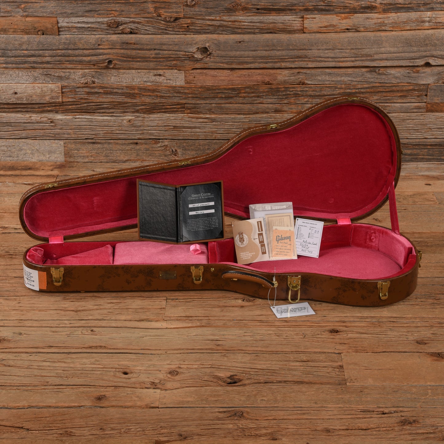 Gibson Custom '59 Les Paul Standard Reissue w/'59 Carmelita Neck VOS Red Sky Fade 2024 Electric Guitars / Solid Body