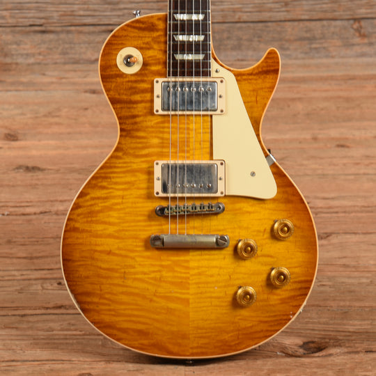 Gibson Custom '59 Les Paul Standard Tom Murphy Aged Sunburst 2018 Electric Guitars / Solid Body