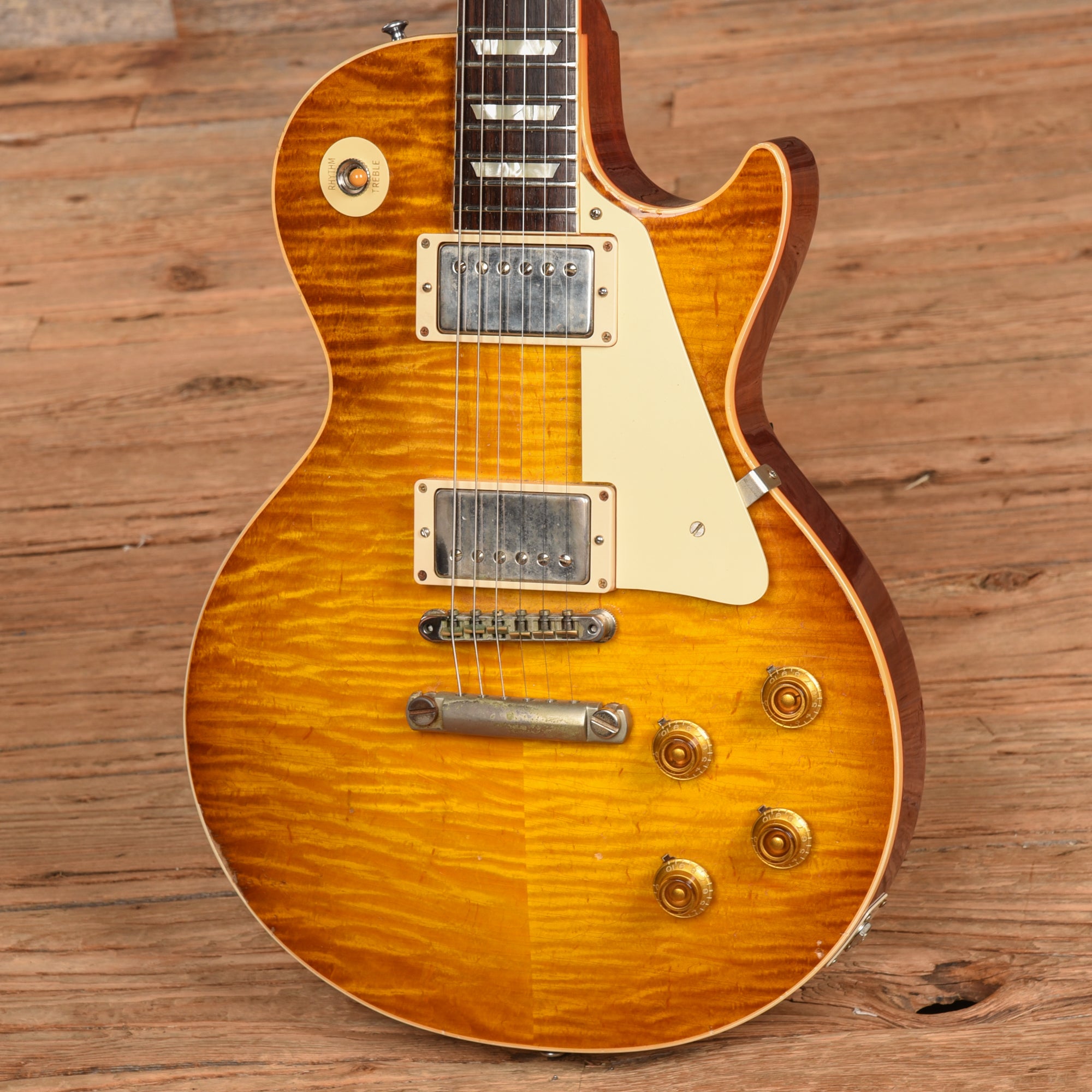 Gibson Custom '59 Les Paul Standard Tom Murphy Aged Sunburst 2018 Electric Guitars / Solid Body