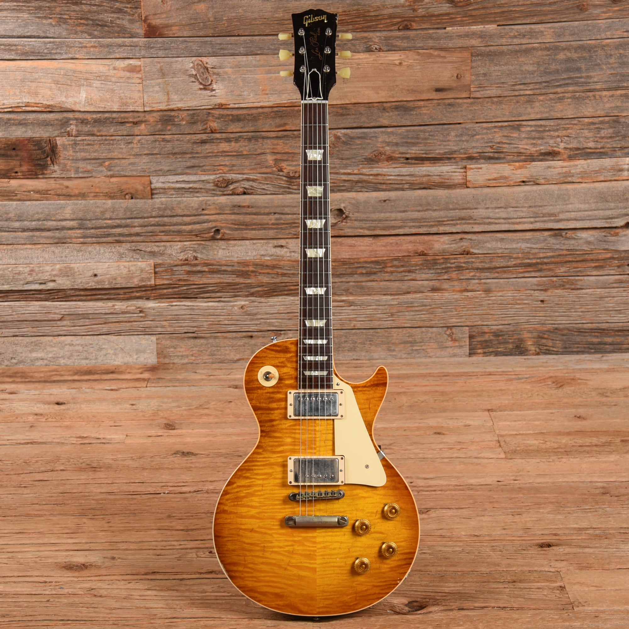 Gibson Custom '59 Les Paul Standard Tom Murphy Aged Sunburst 2018 Electric Guitars / Solid Body
