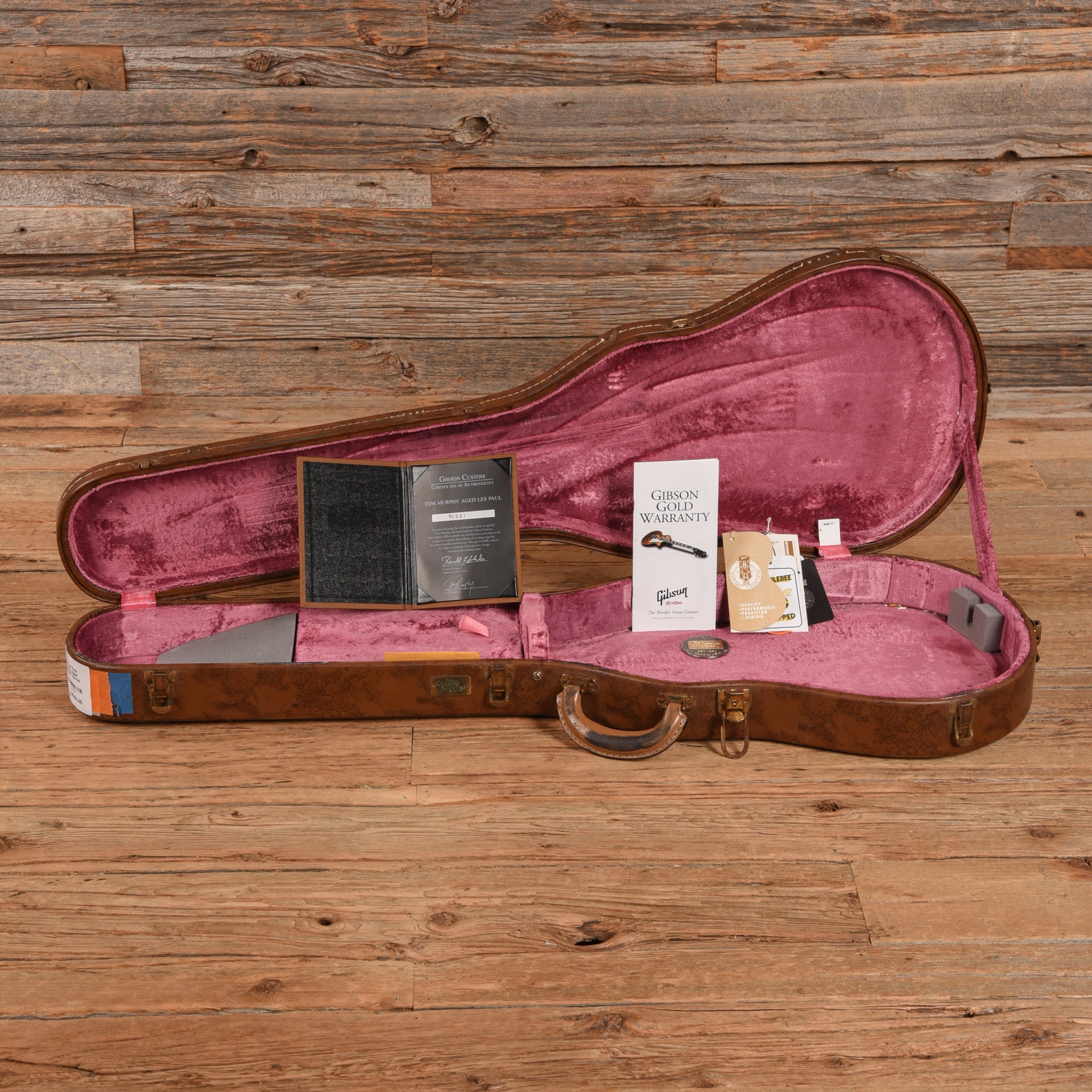 Gibson Custom '59 Les Paul Standard Tom Murphy Aged Sunburst 2018 Electric Guitars / Solid Body