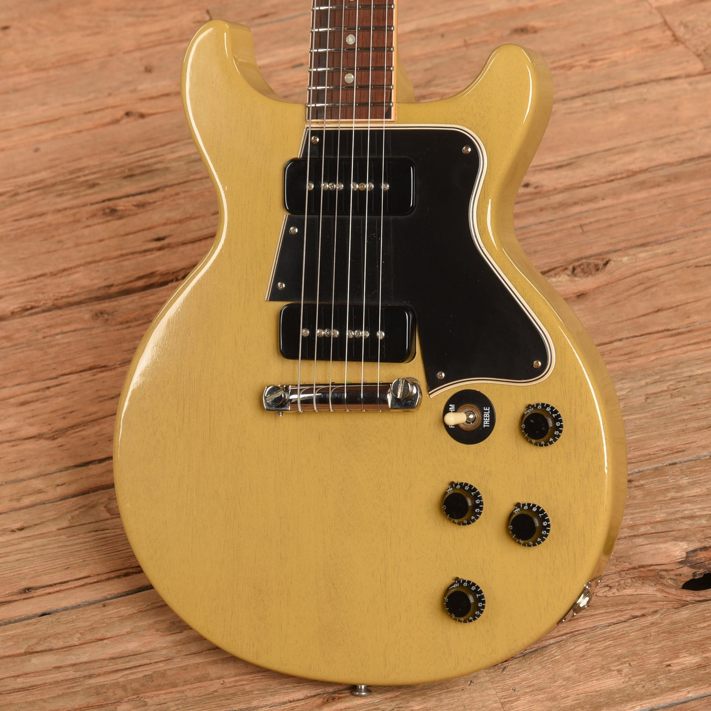 Gibson Custom '60 Les Paul Special DC TV Yellow 2007 Electric Guitars / Solid Body