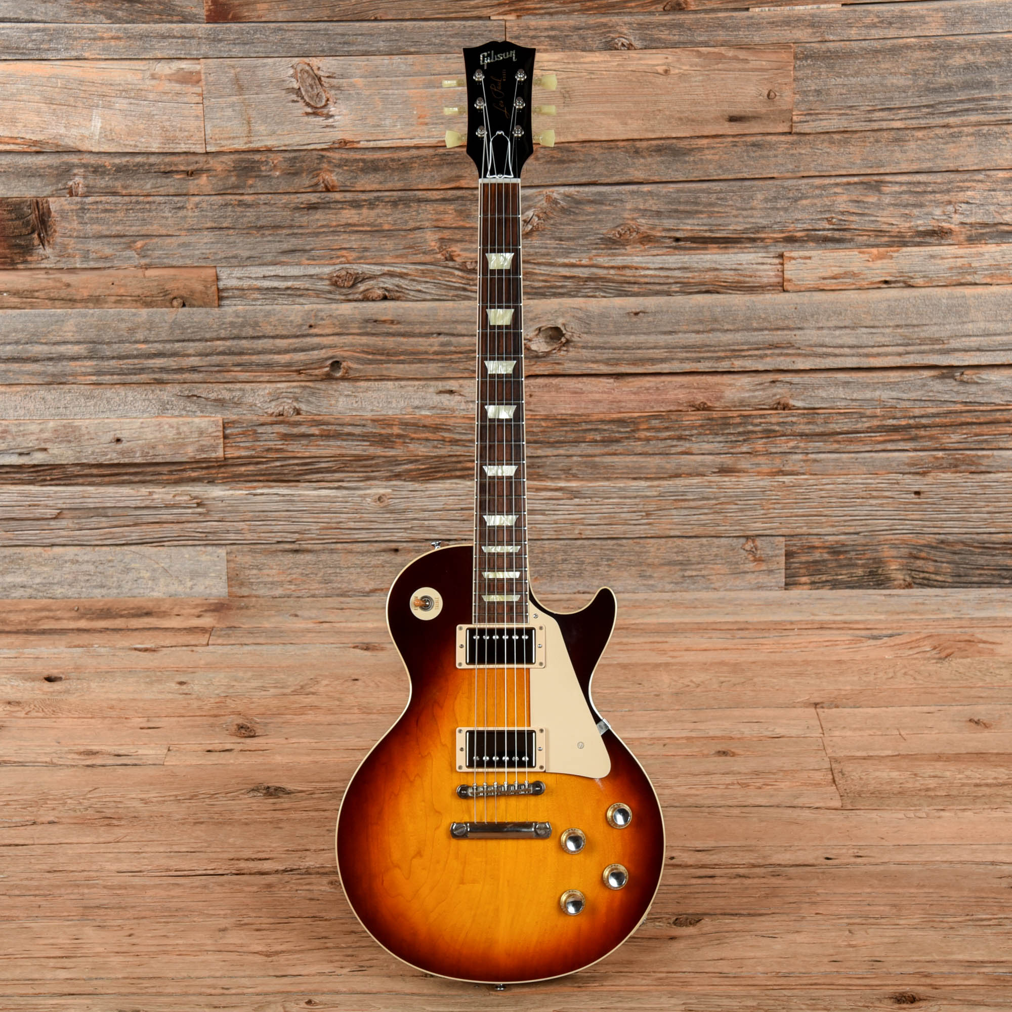 Gibson Custom '60 Les Paul Standard Reissue Sunburst 2014 Electric Guitars / Solid Body