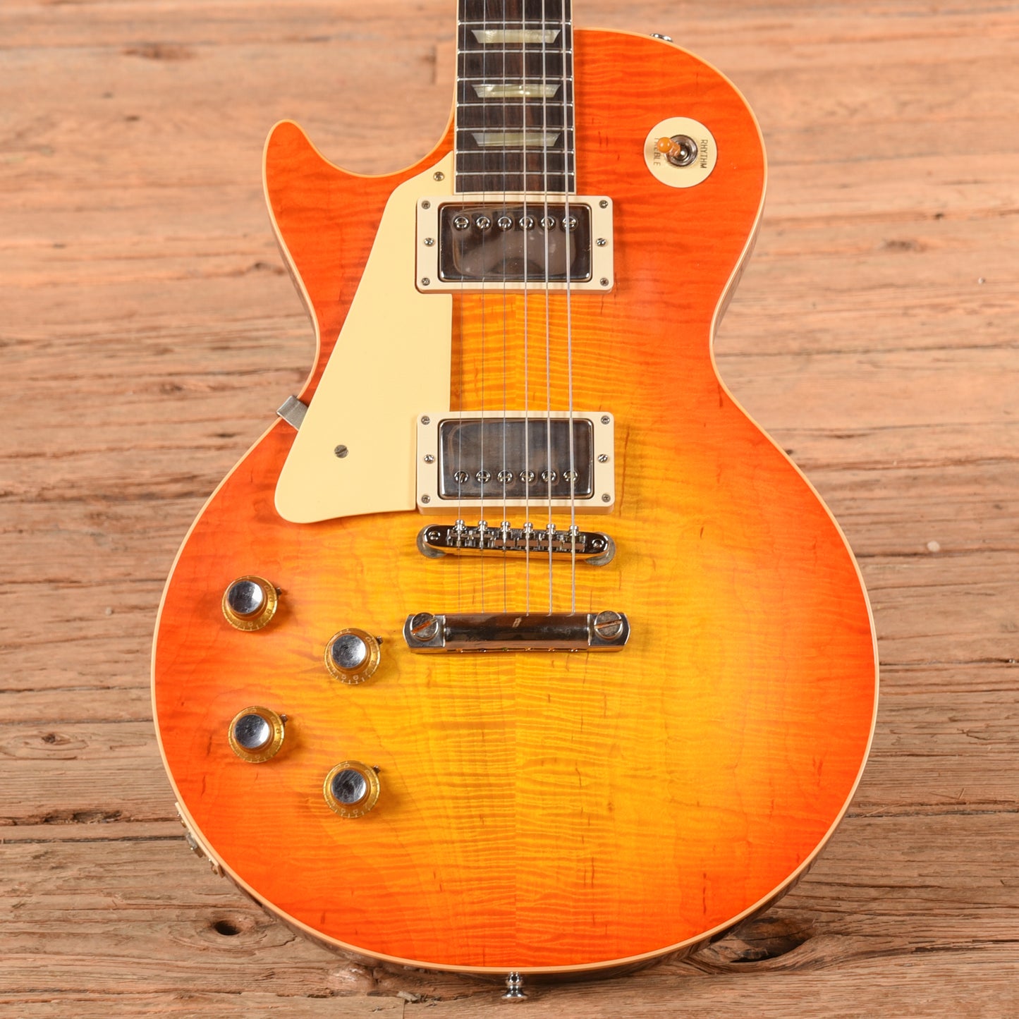 Gibson Custom '60 Les Paul Standard Reissue Tangerine Burst 2024 LEFTY Electric Guitars / Solid Body