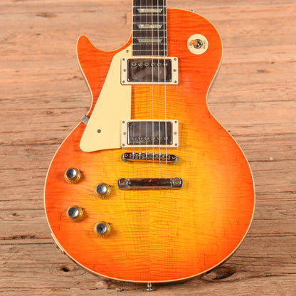 Gibson Custom '60 Les Paul Standard Reissue Tangerine Burst 2024 LEFTY Electric Guitars / Solid Body