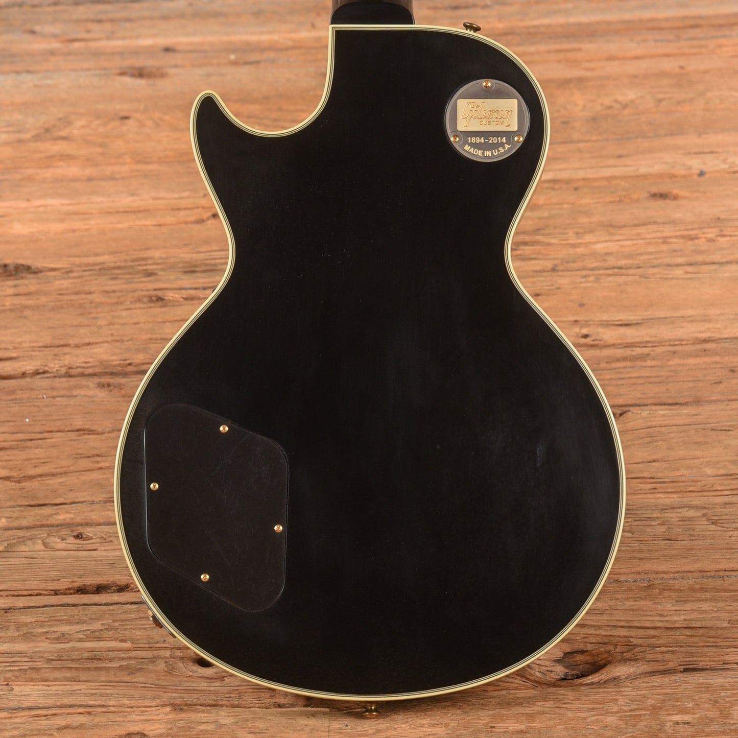Gibson Custom 60th Anniversary 1954 Les Paul Custom Reissue VOS Ebony 2014 Electric Guitars / Solid Body