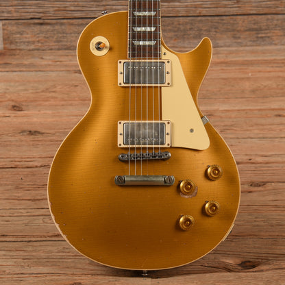 Gibson Custom '60th Anniversary '57 Les Paul Heavy Aged Goldtop 2017 Electric Guitars / Solid Body