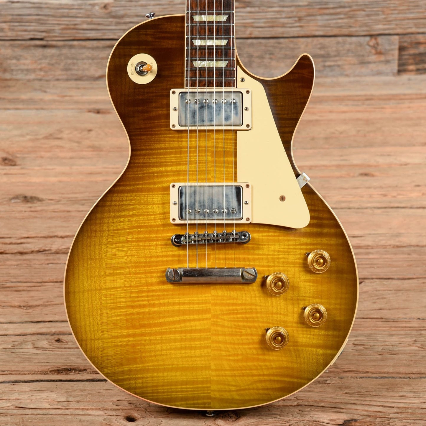 Gibson Custom 60th Anniversary '59 Les Paul Standard Green Lemon Fade 2019 Electric Guitars / Solid Body