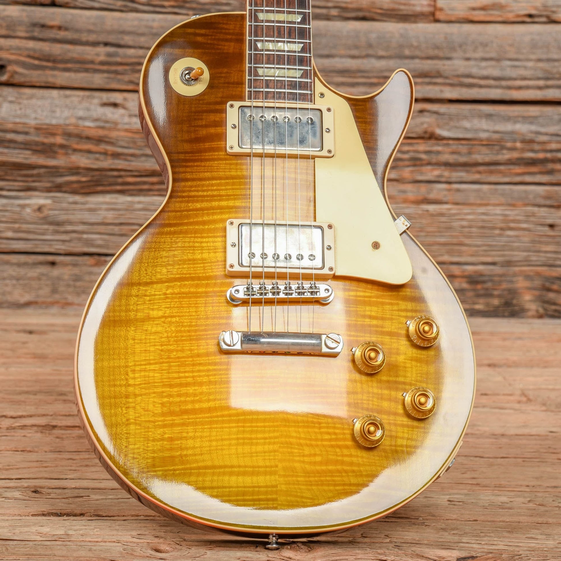 Gibson Custom 60th Anniversary '59 Les Paul Standard Green Lemon Fade 2019 Electric Guitars / Solid Body