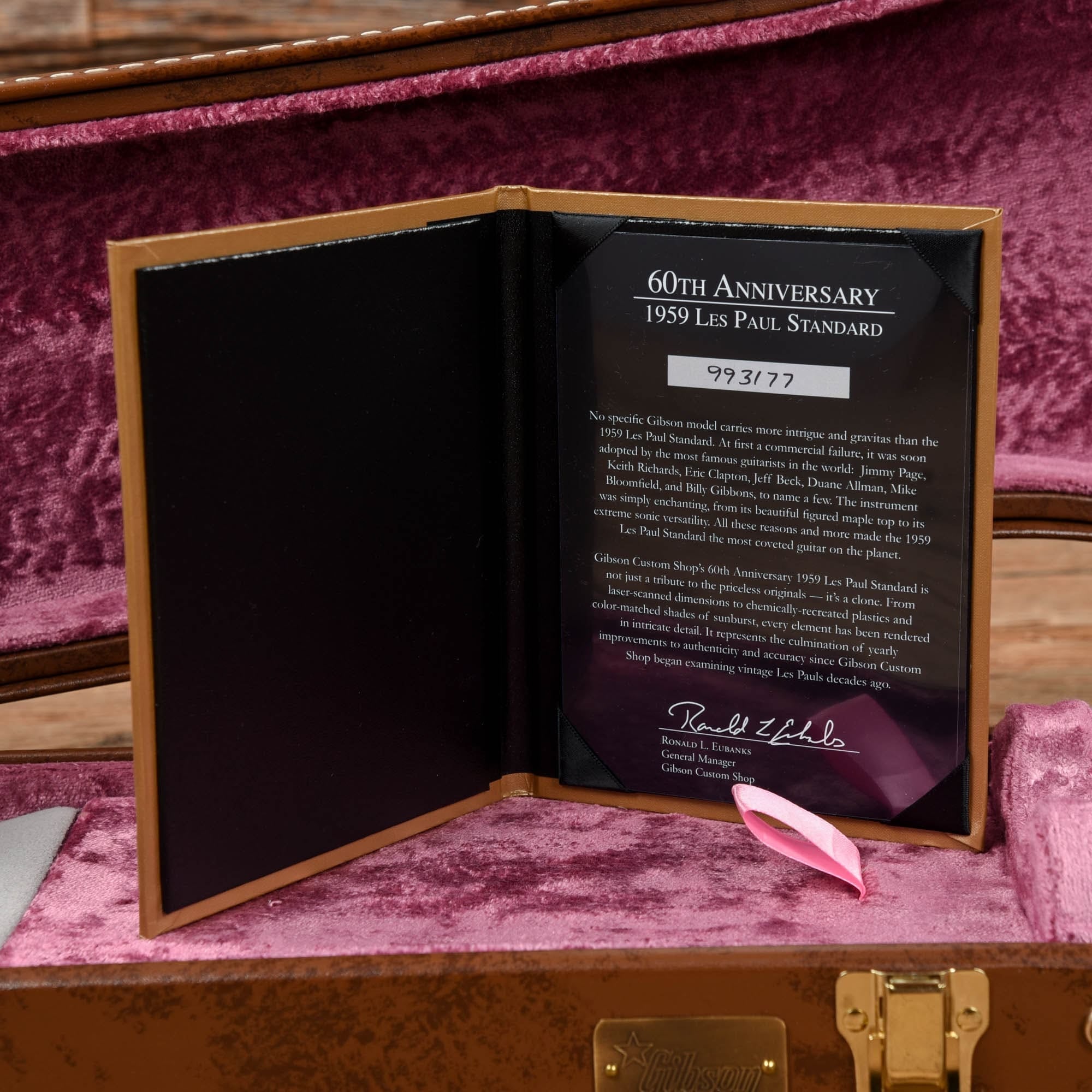 Gibson Custom 60th Anniversary '59 Les Paul Standard Reissue Sunburst 2019 Electric Guitars / Solid Body