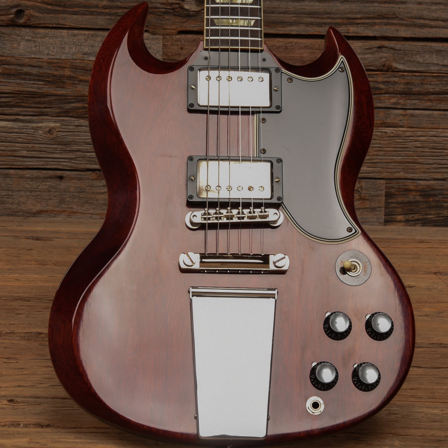 Gibson Custom '61 Les Paul (SG) "CME Spec" Antique Cherry 2022 Electric Guitars / Solid Body