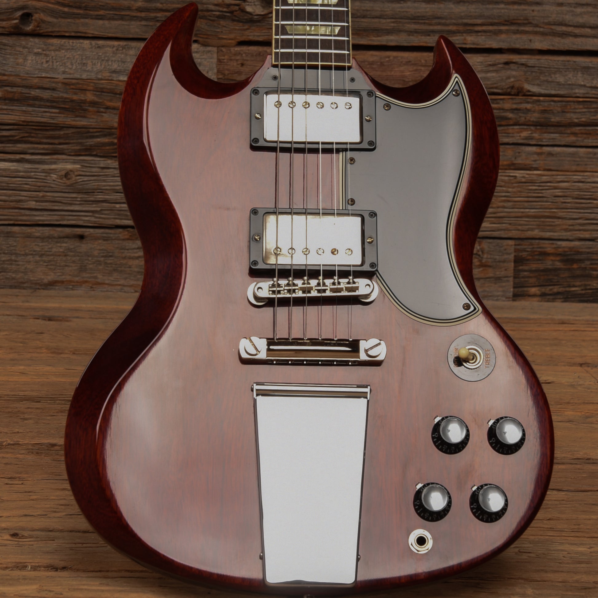 Gibson Custom '61 Les Paul (SG) "CME Spec" Antique Cherry 2022 Electric Guitars / Solid Body