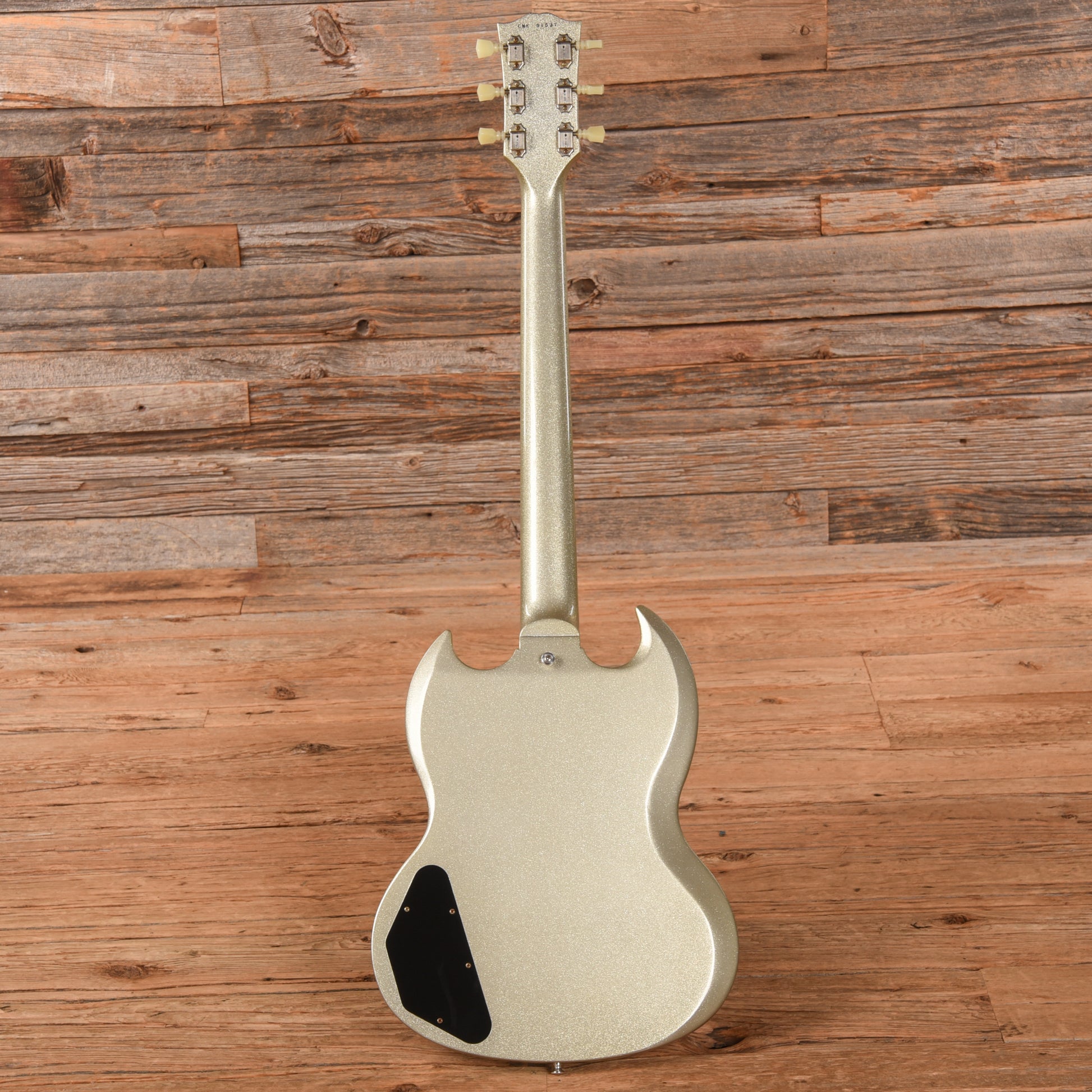 Gibson Custom '61 Les Paul (SG) Reissue "CME Spec" VOS Silver Sparkle Electric Guitars / Solid Body