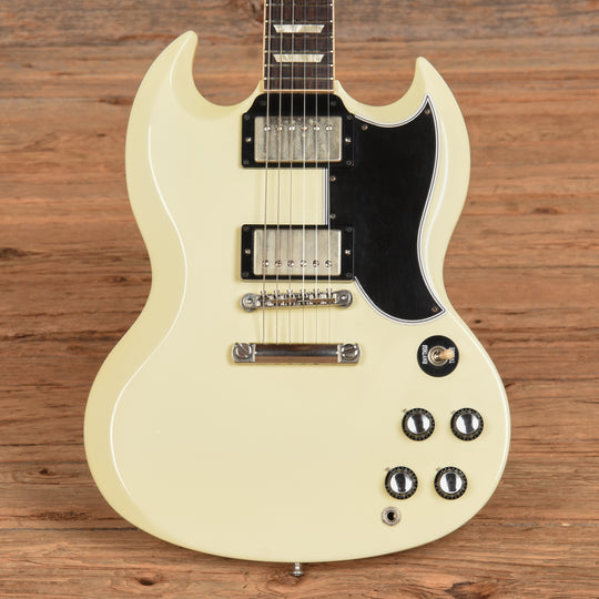 Gibson Custom 61 Les Paul SG Standard Reissue Alpine White 2010 Electric Guitars / Solid Body