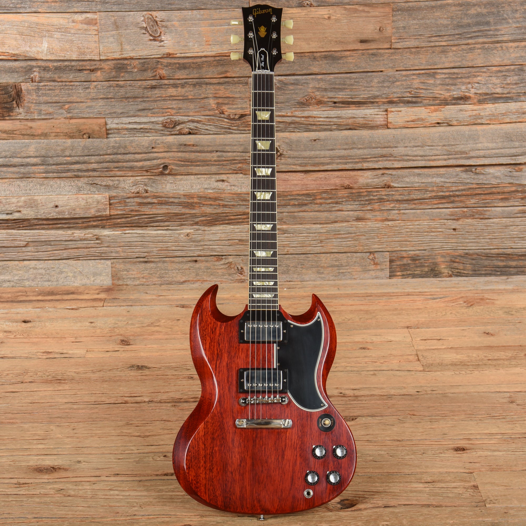 Gibson Custom '61 Les Paul (SG) Standard Reissue Cherry 2024 Electric Guitars / Solid Body