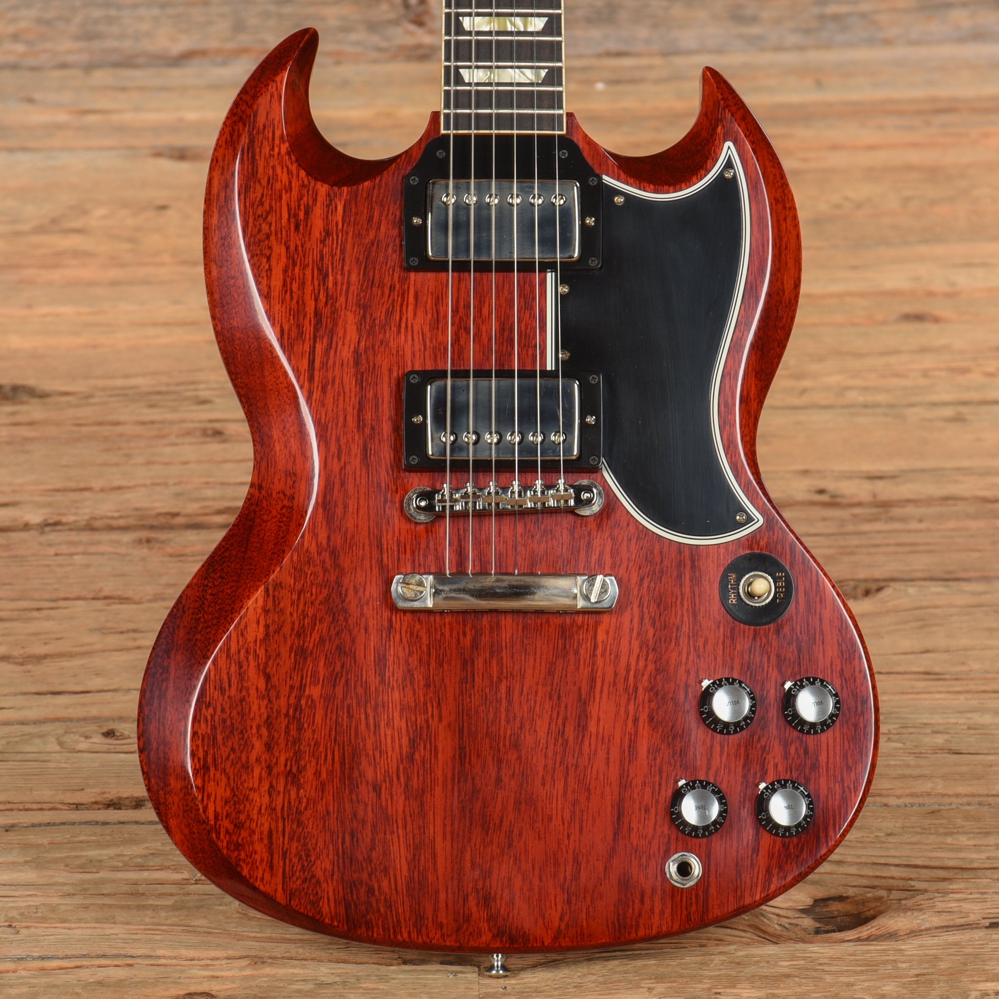 Gibson Custom '61 Les Paul (SG) Standard Reissue Cherry 2024 Electric Guitars / Solid Body