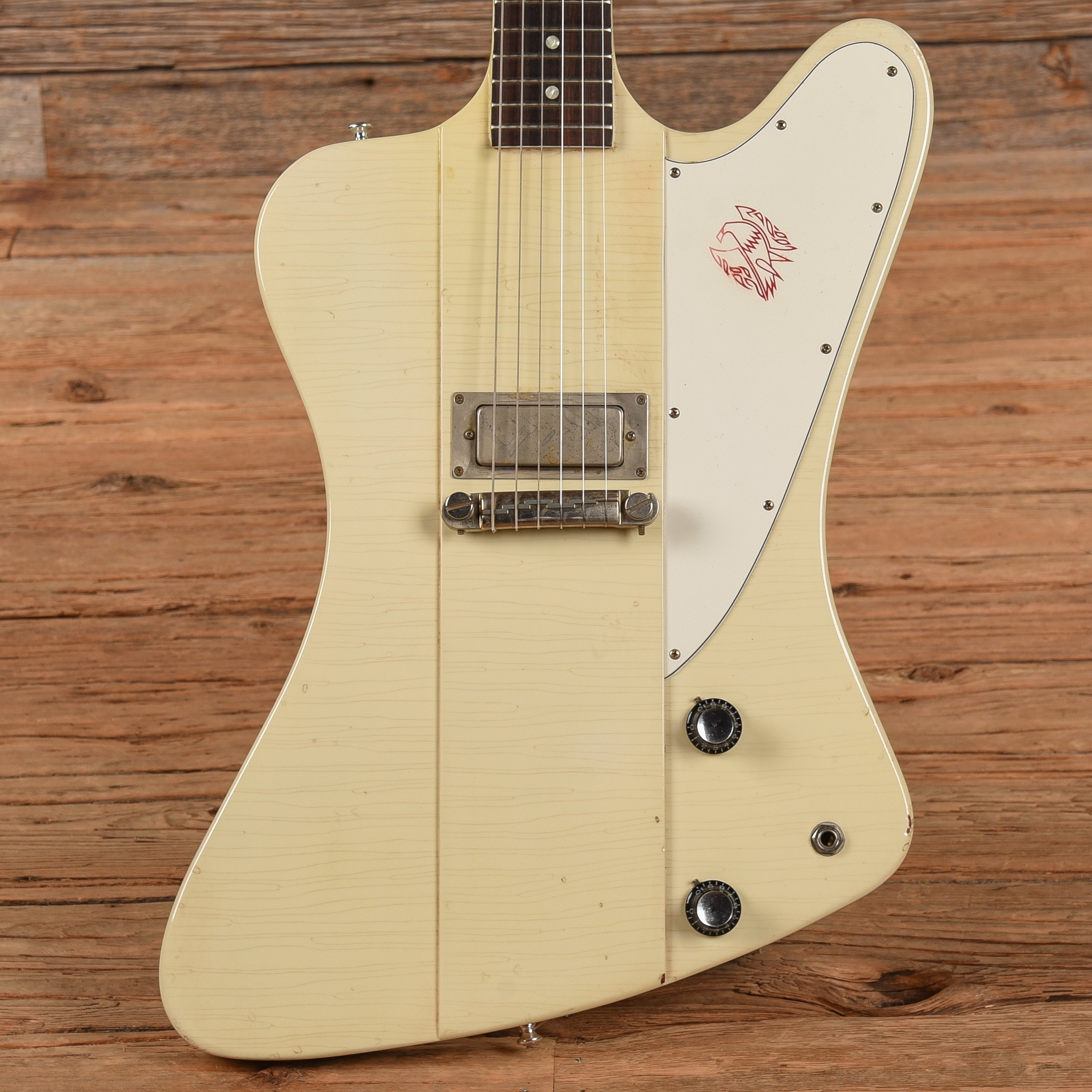 Gibson Custom '63 Firebird I Lightly Aged Polaris White 2016 Electric Guitars / Solid Body