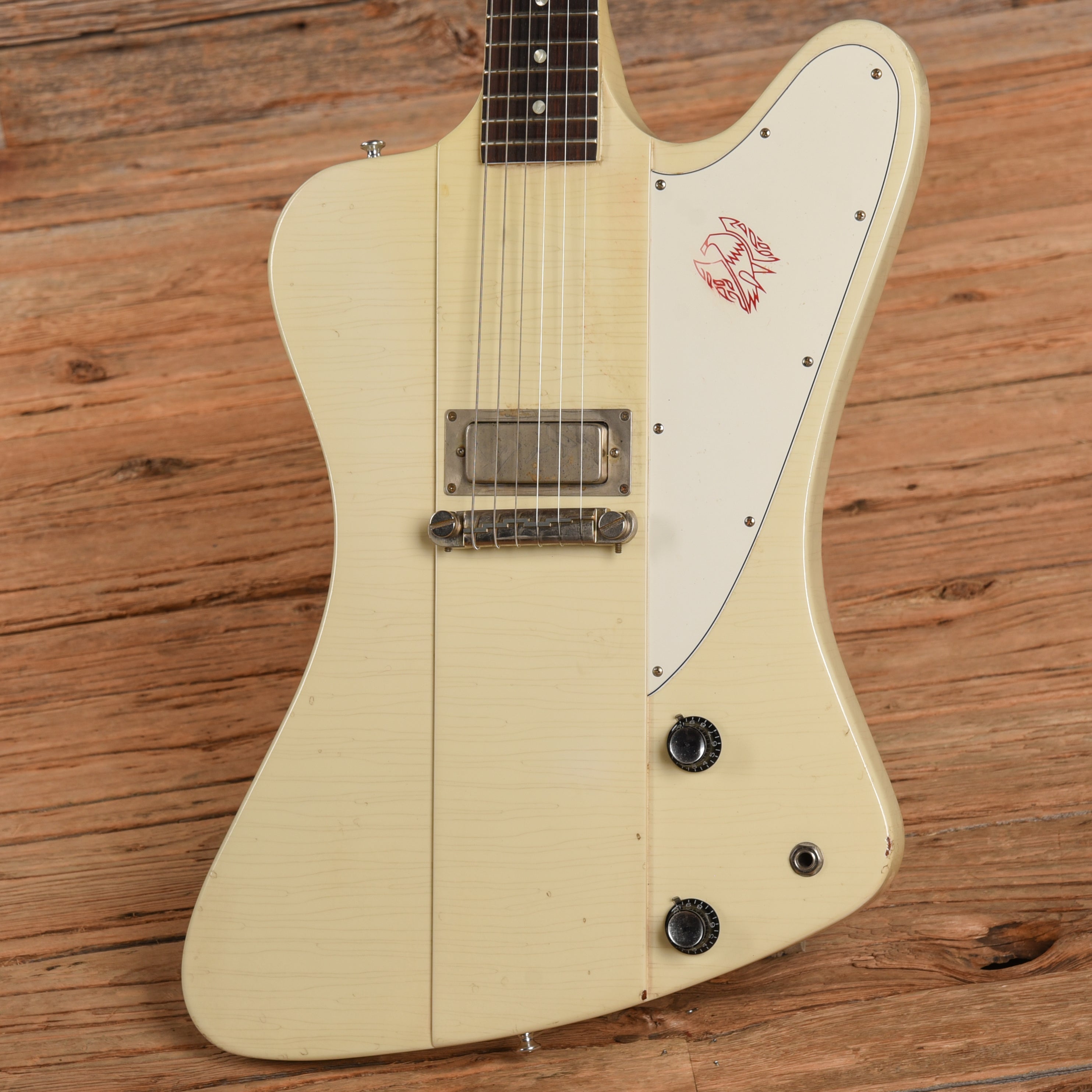 Gibson Custom '63 Firebird I Lightly Aged Polaris White 2016 Electric Guitars / Solid Body