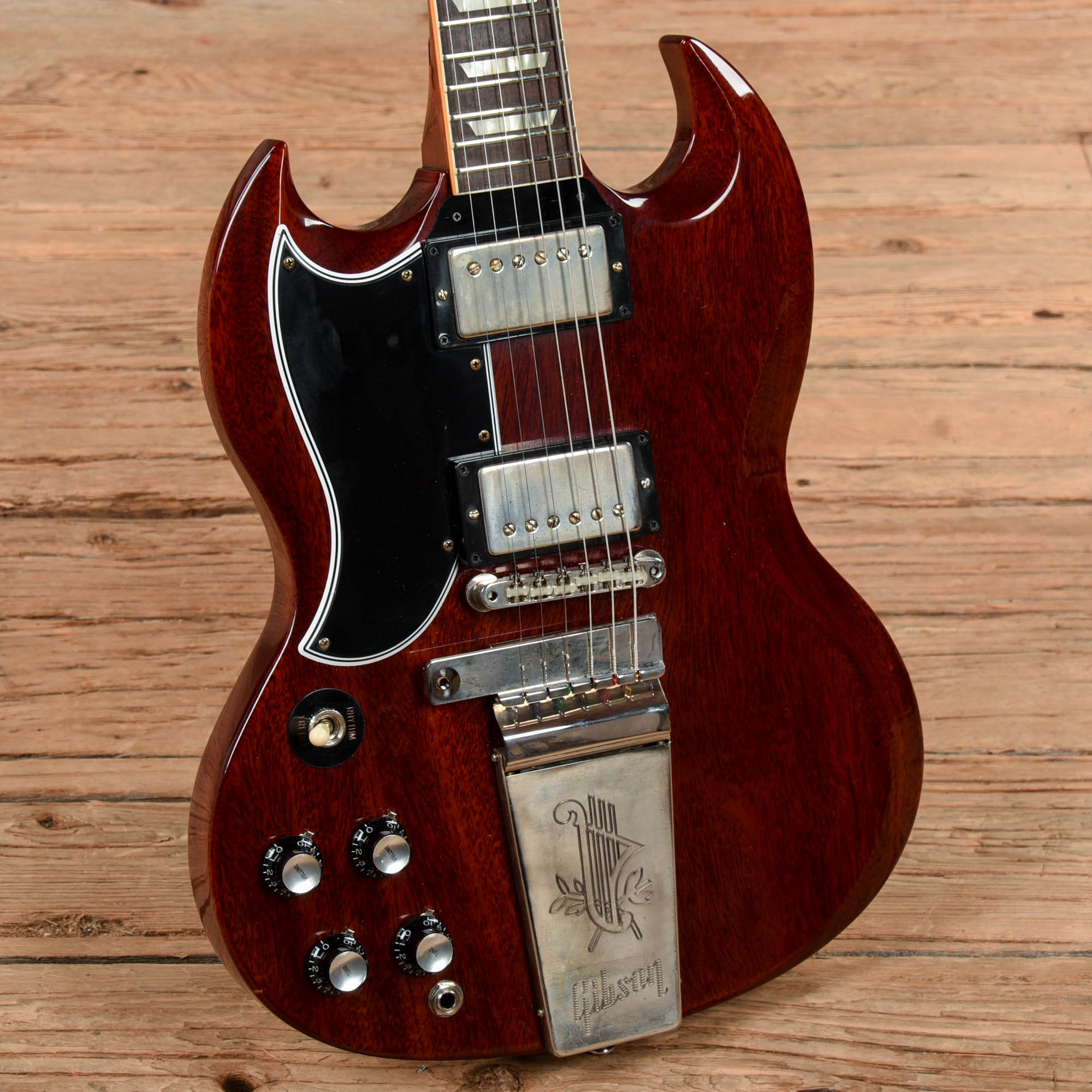 Gibson Custom 64 SG Standard Reissue w/ Maestro Vibrola Cherry Electric Guitars / Solid Body